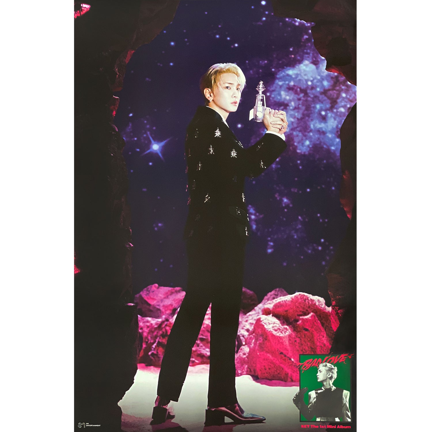 키 | KEY | 1ST MINI ALBUM [ BAD LOVE ] | (SPACE RAY GUN - B VER.) POSTER ONLY