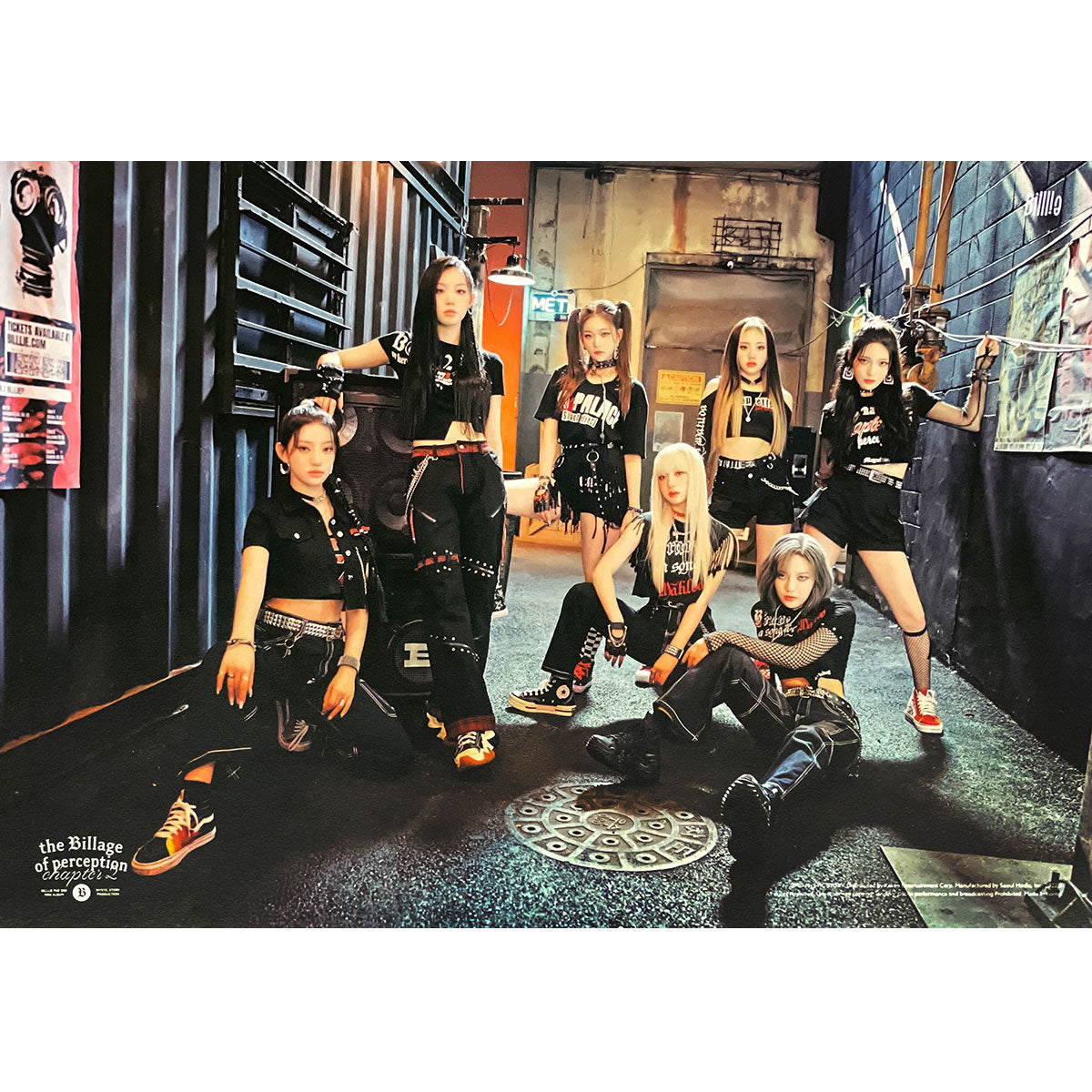 빌리 | BILLLIE | 3RD MINI ALBUM [ THE BILLAGE OF PERCEPTION: CHAPTER TWO ] | (QUIES VER.) POSTER ONLY