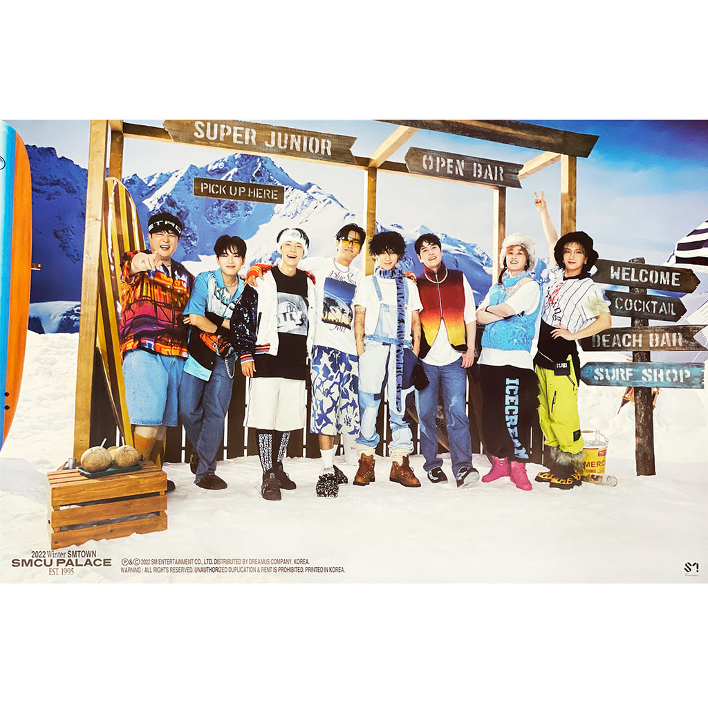 2022 WINTER SMTOWN | [ SMCU PALACE ] | (GUEST VER. - SUPER JUNIOR) POSTER ONLY