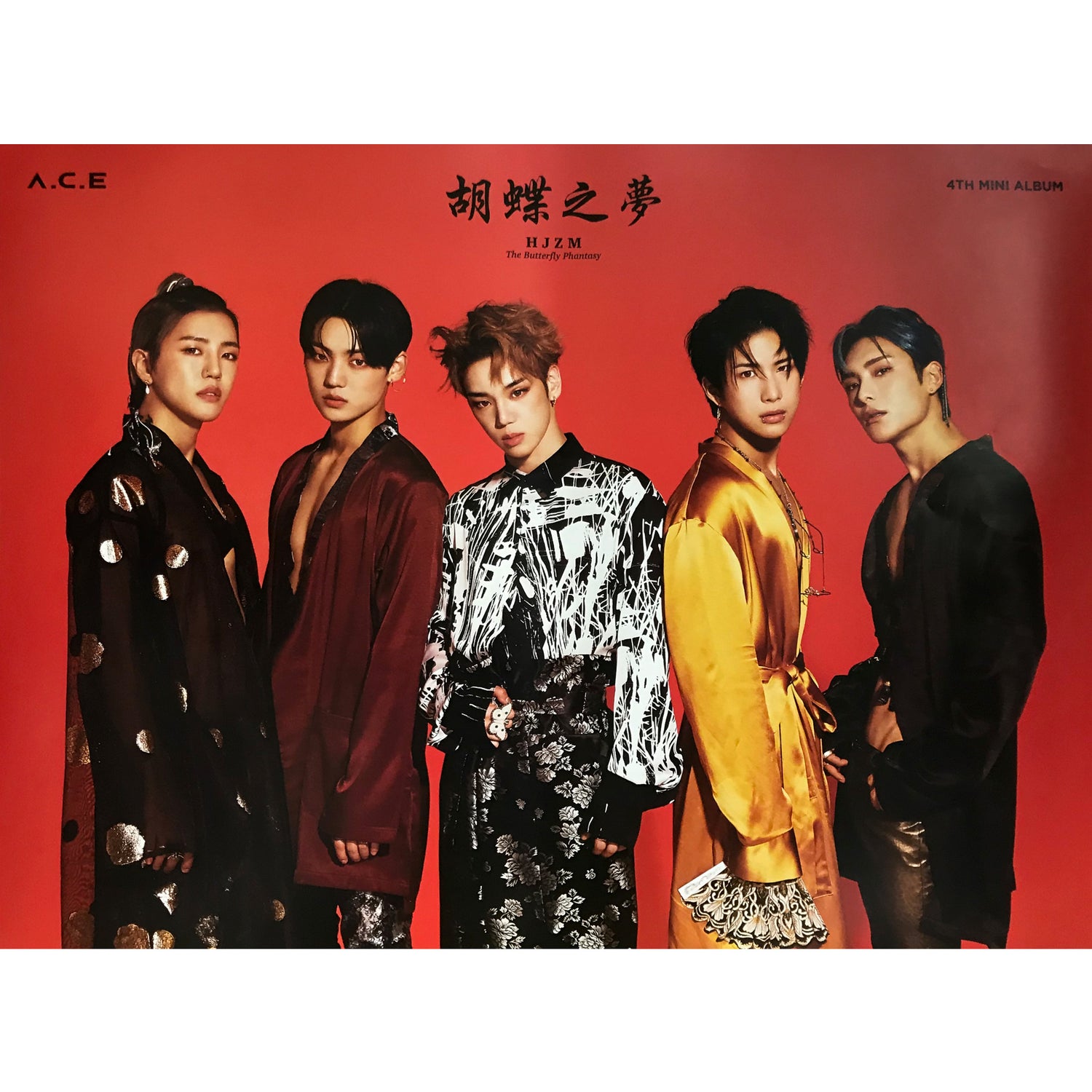 에이스 | A.C.E | 4TH MINI ALBUM [ HJZM: THE BUTTERFLY PHANTASY ] | (C VER.) POSTER ONLY