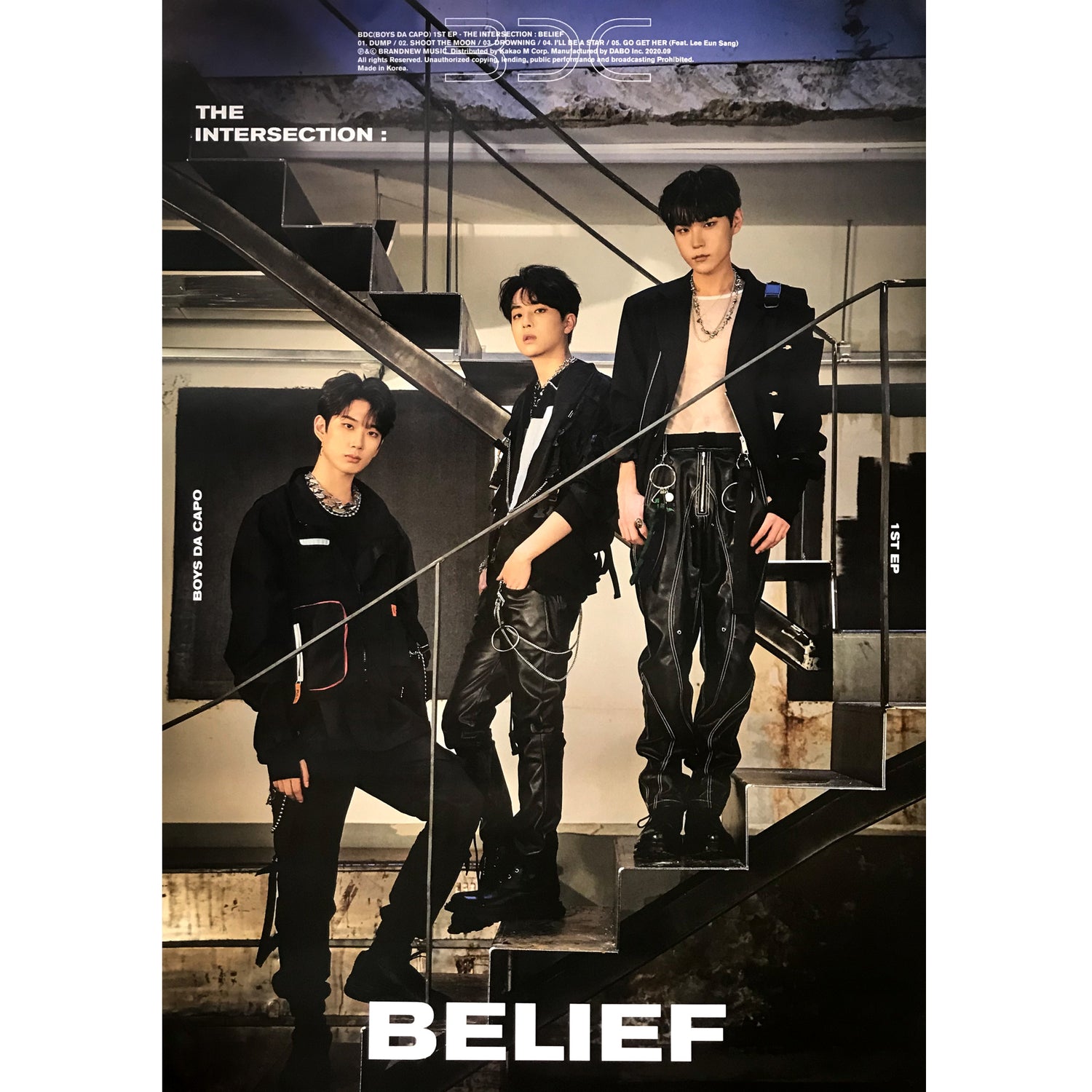 비디씨 | BDC | 1ST MINI ALBUM [ THE INTERSECTION: BELIEF ] | (UNIVERSE VER.) POSTER ONLY