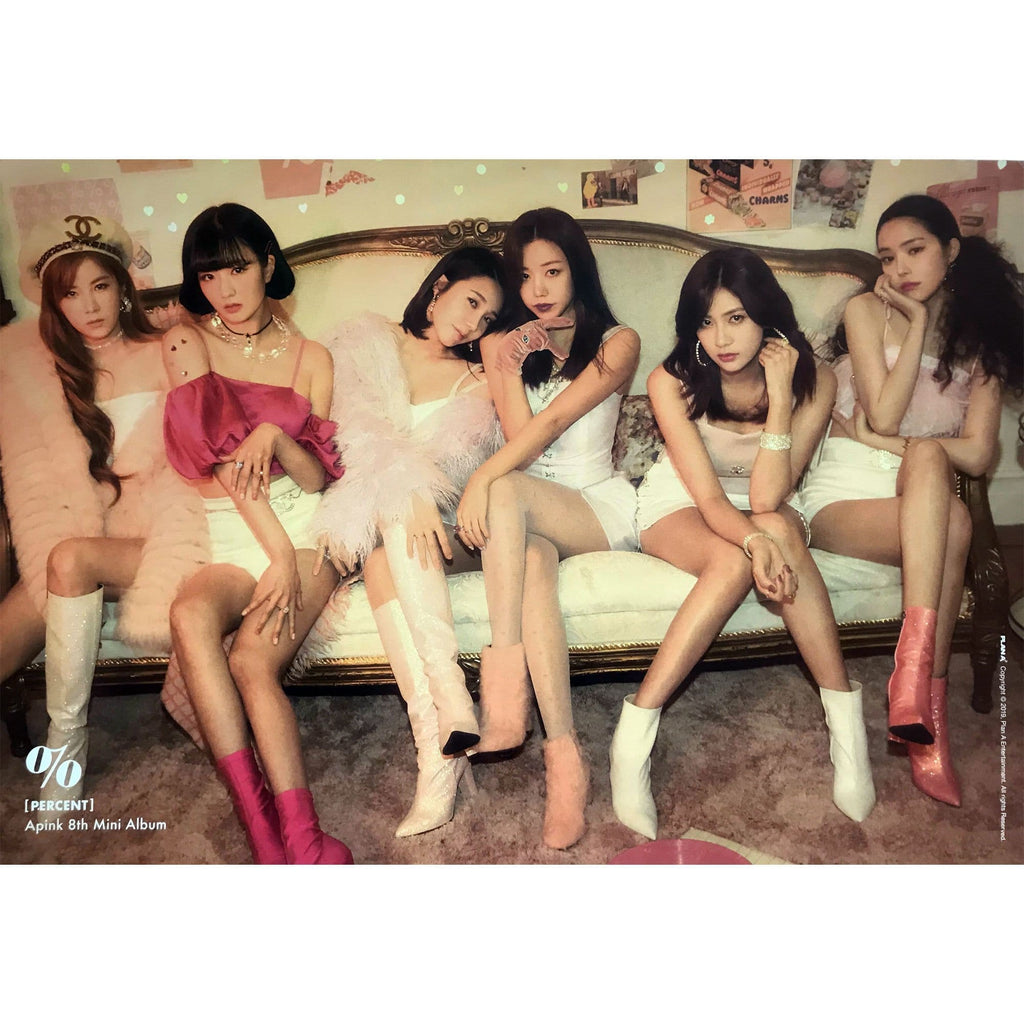 MUSIC PLAZA Poster A 에이핑크 | A PINK | 8th mini - PERCENT | POSTER