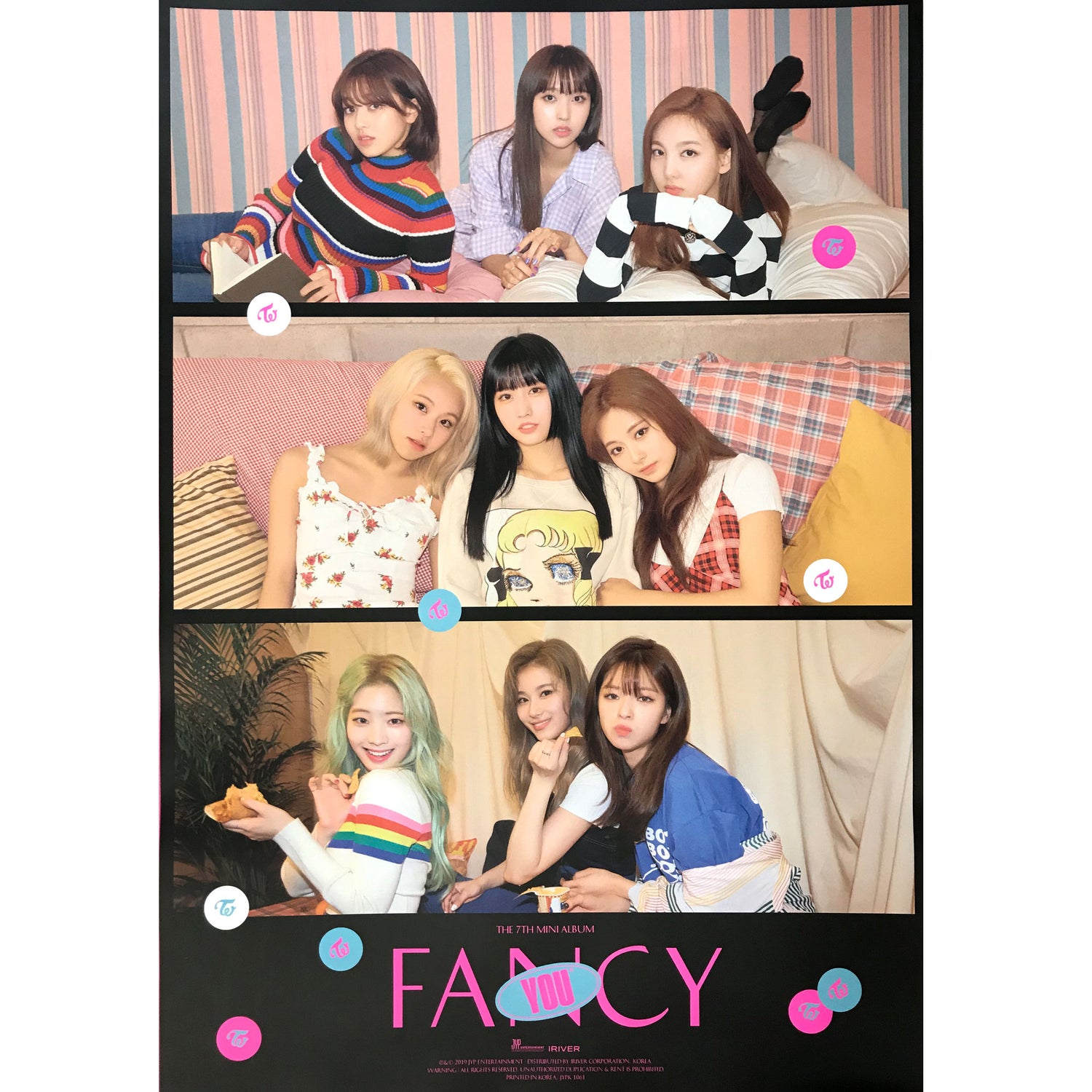Twice | 트와이스 | FANCY YOU | 7th mini album | (version 2) POSTER ONLY