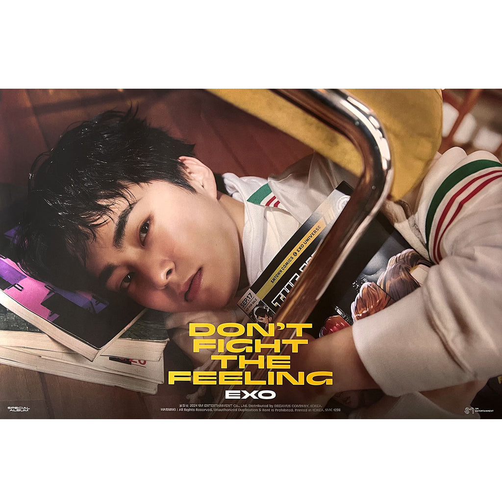 엑소 | EXO | SPECIAL ALBUM [ DON'T FIGHT THE FEELING ] | (EXPANSION - XIUMIN VER.) POSTER ONLY