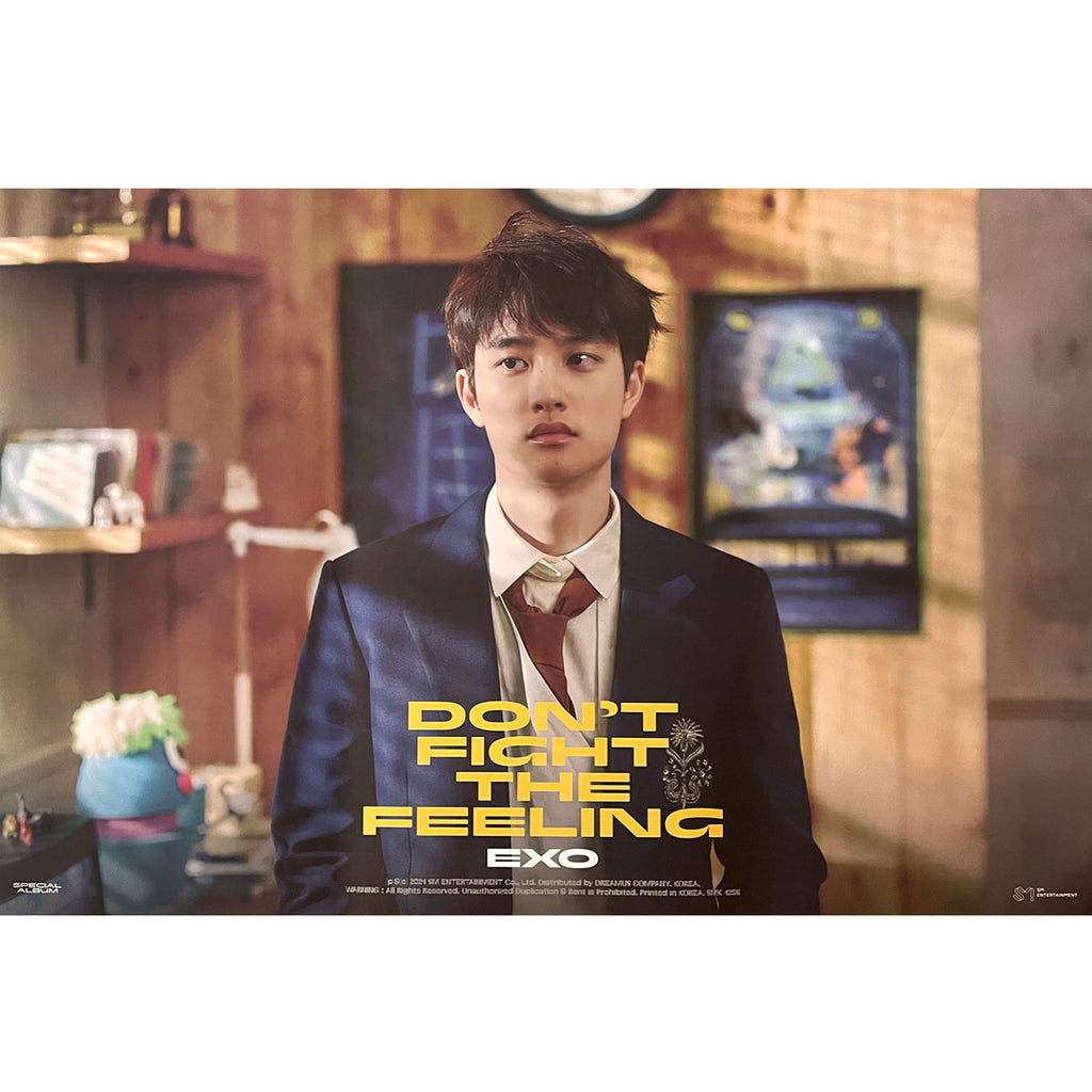 엑소 | EXO | SPECIAL ALBUM [ DON'T FIGHT THE FEELING ] | (EXPANSION - D.O. VER.) POSTER ONLY