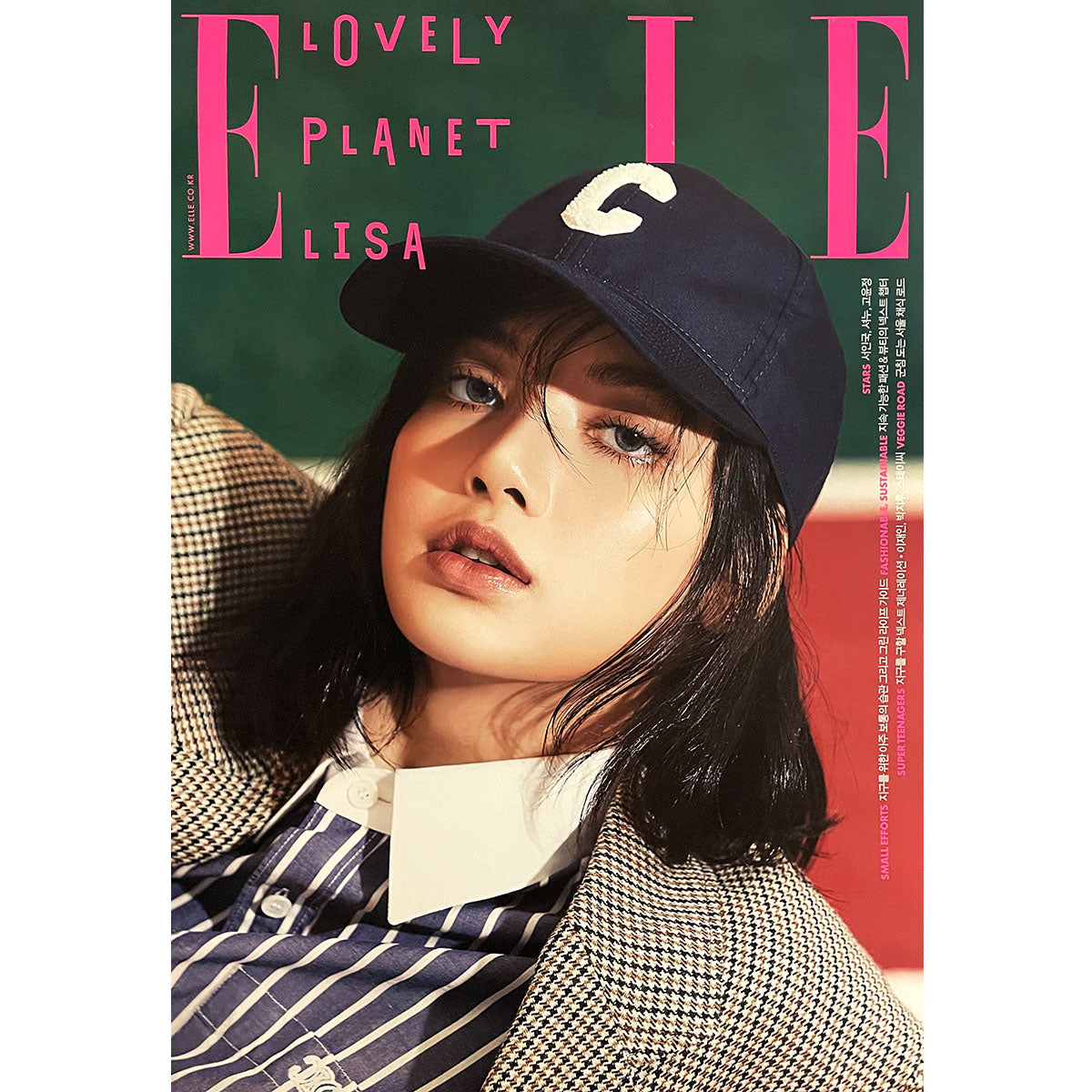엘르 | ELLE | [ LISA ] COVER | 2021-4 | (VERSION D) POSTER ONLY