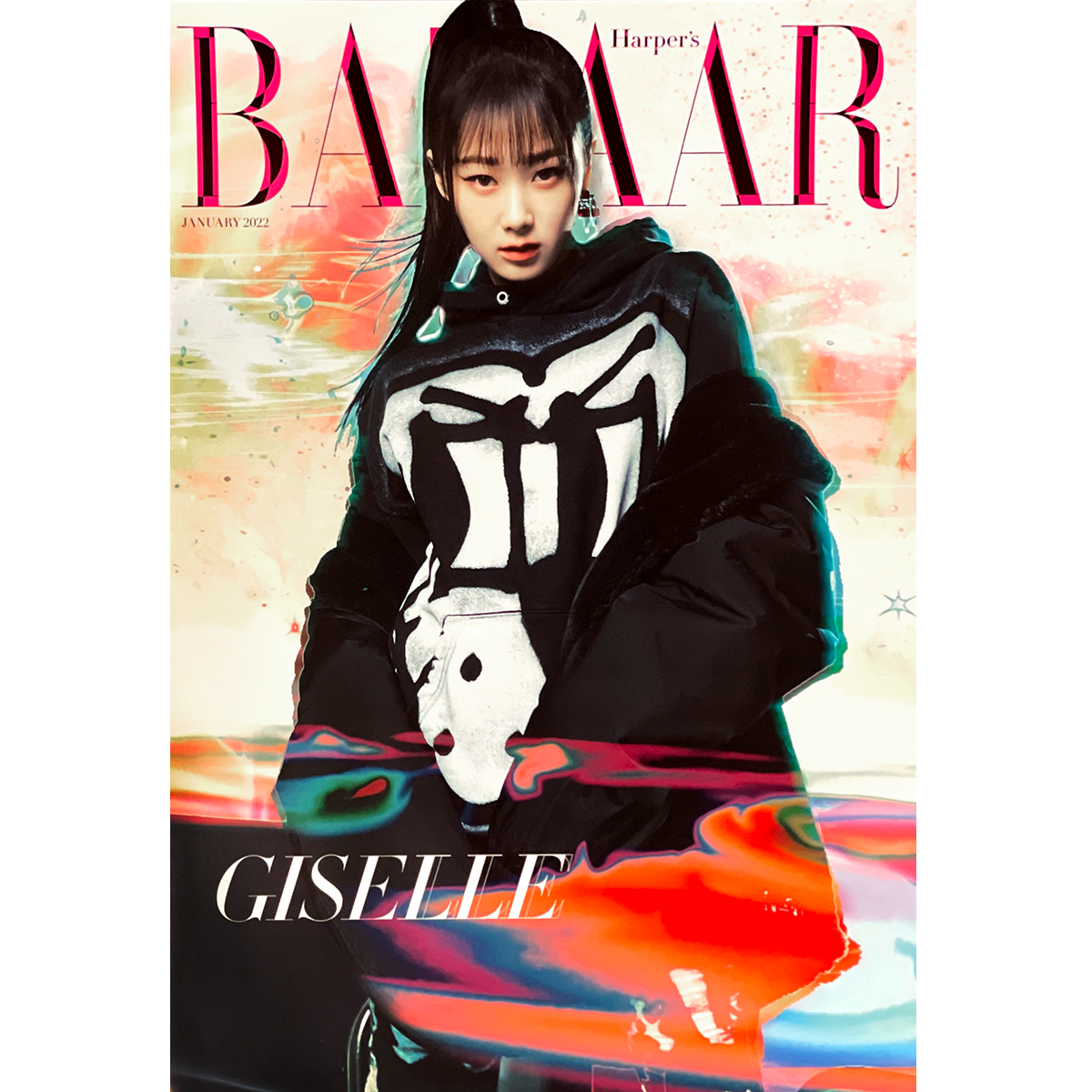 바자코리아 | HARPER'S BAZAAR | [ AESPA ] COVER | 2022-1 | (GISELLE) POSTER ONLY