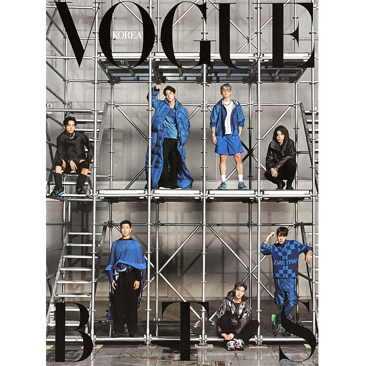 보그 코리아 | VOGUE KOREA | [ BTS ] COVER | 2022-1 | (VERSION A) POSTER ONLY