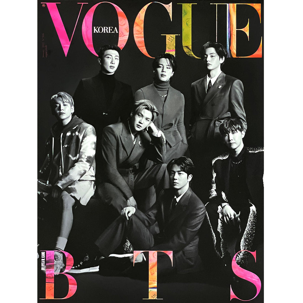 보그 코리아 | VOGUE KOREA | [ BTS ] COVER | 2022-1 | (VERSION C) POSTER ONLY
