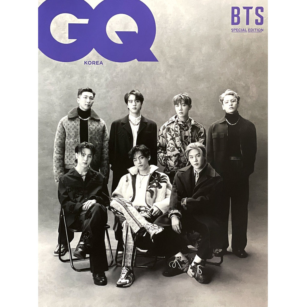 지큐 코리아 | GQ KOREA | [ BTS ] COVER | 2022-1 | (GROUP VER.) POSTER ONLY