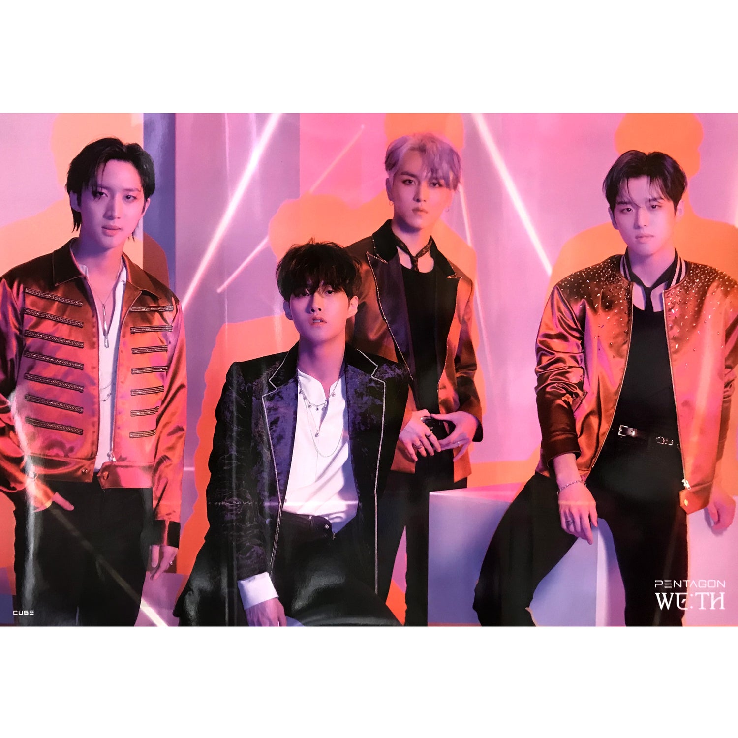 펜타곤 | PENTAGON | 10TH MINI ALBUM [ WE:TH ] | (A VER.) POSTER ONLY