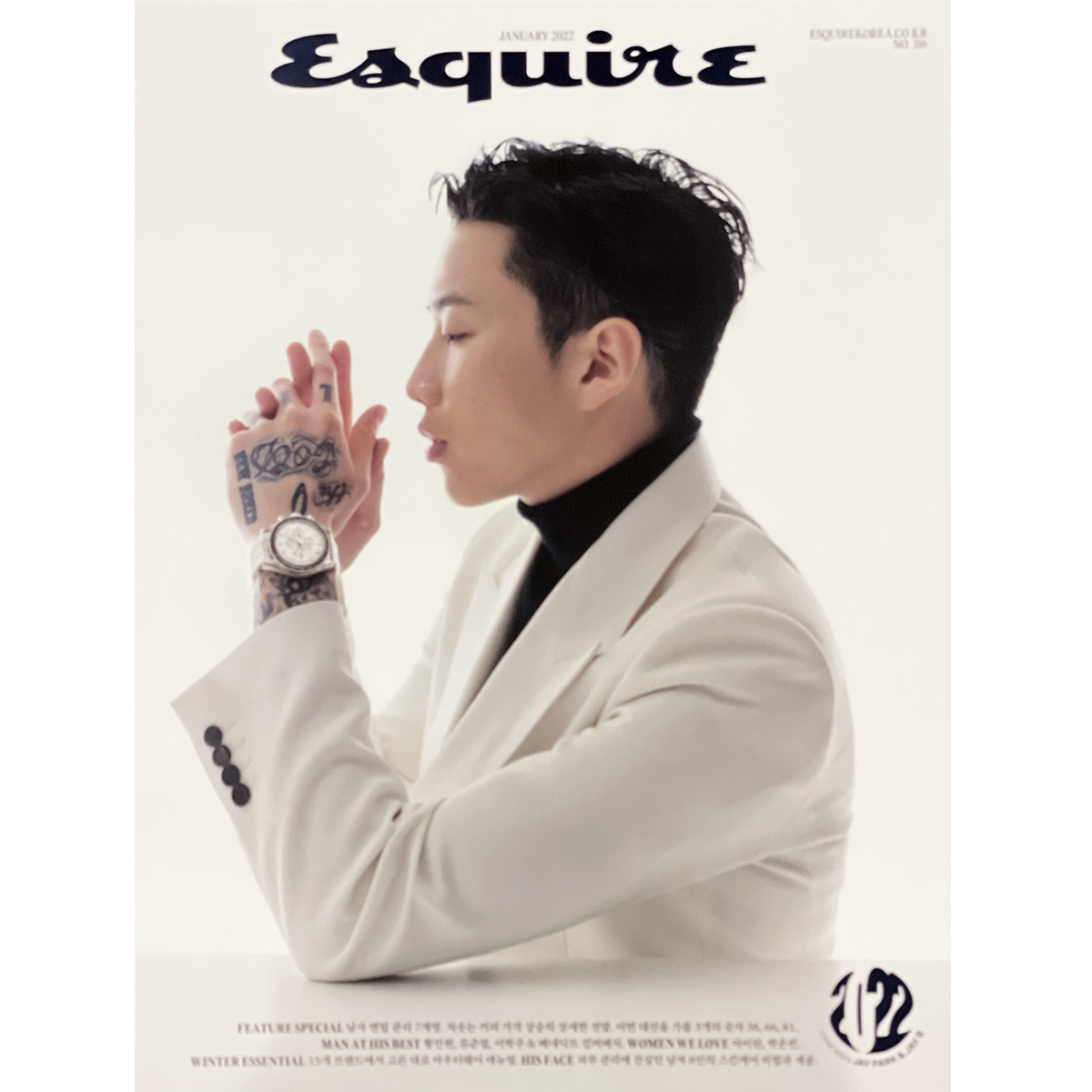 에스콰이어 | ESQUIRE | [ JAY PARK ] COVER | 2022-1 | (A VER.) POSTER ONLY
