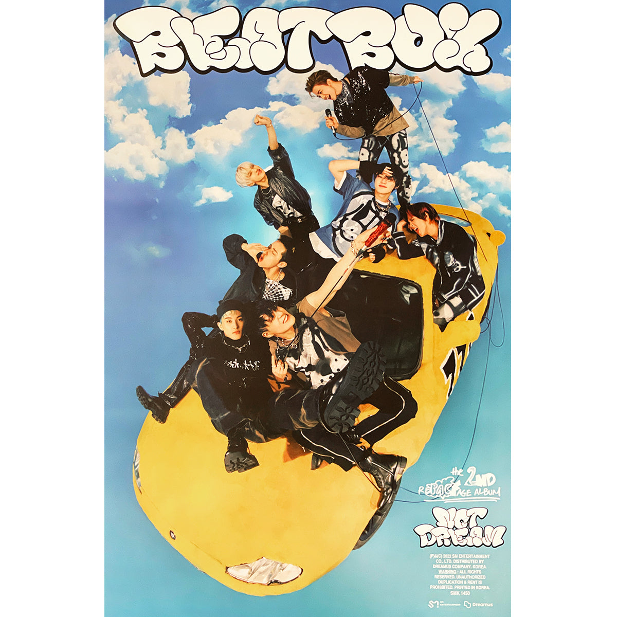 엔시티드림 | NCT DREAM | 2ND ALBUM REPACKAGE [ BEATBOX ] | (YOUNG STAR VER.) POSTER ONLY