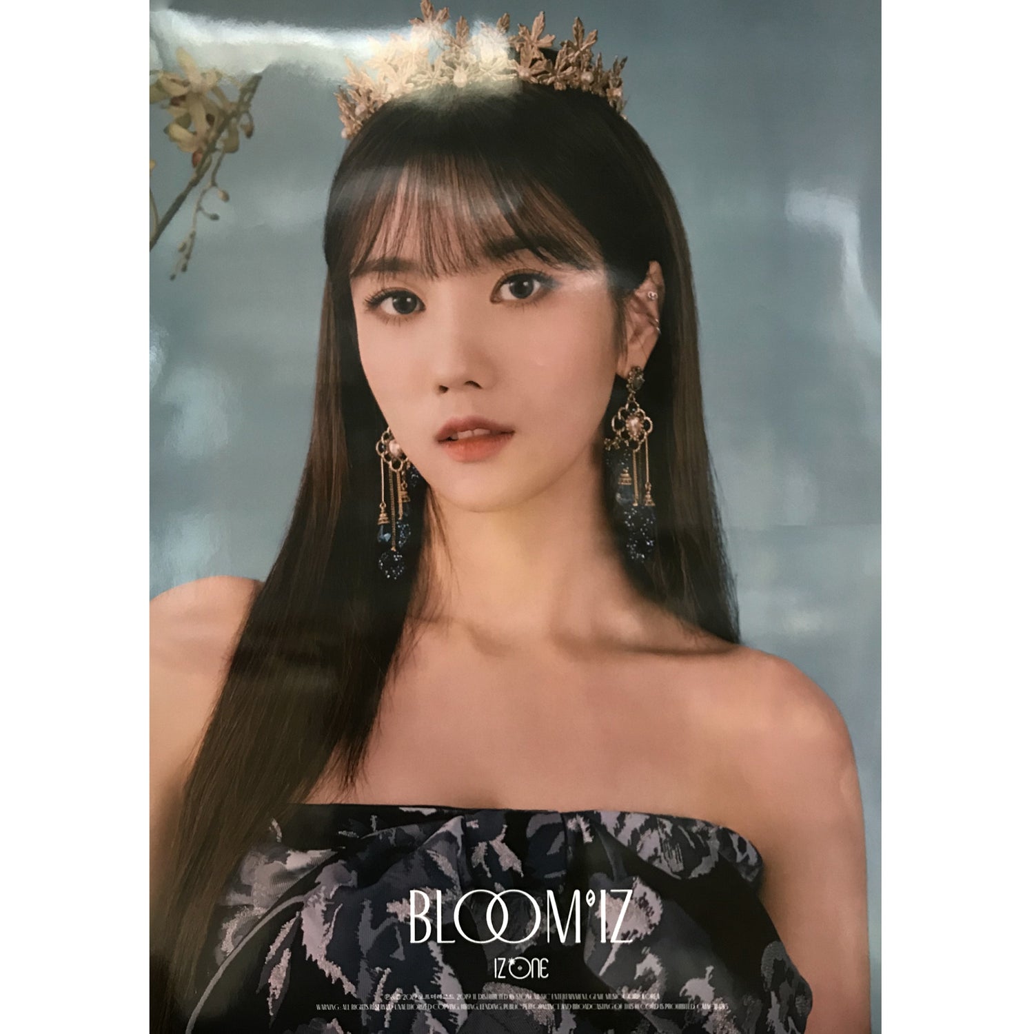 아이즈원 | IZ*ONE | 1ST ALBUM [ BLOOM*IZ ] | (KWON EUNBI VER.) POSTER ONLY