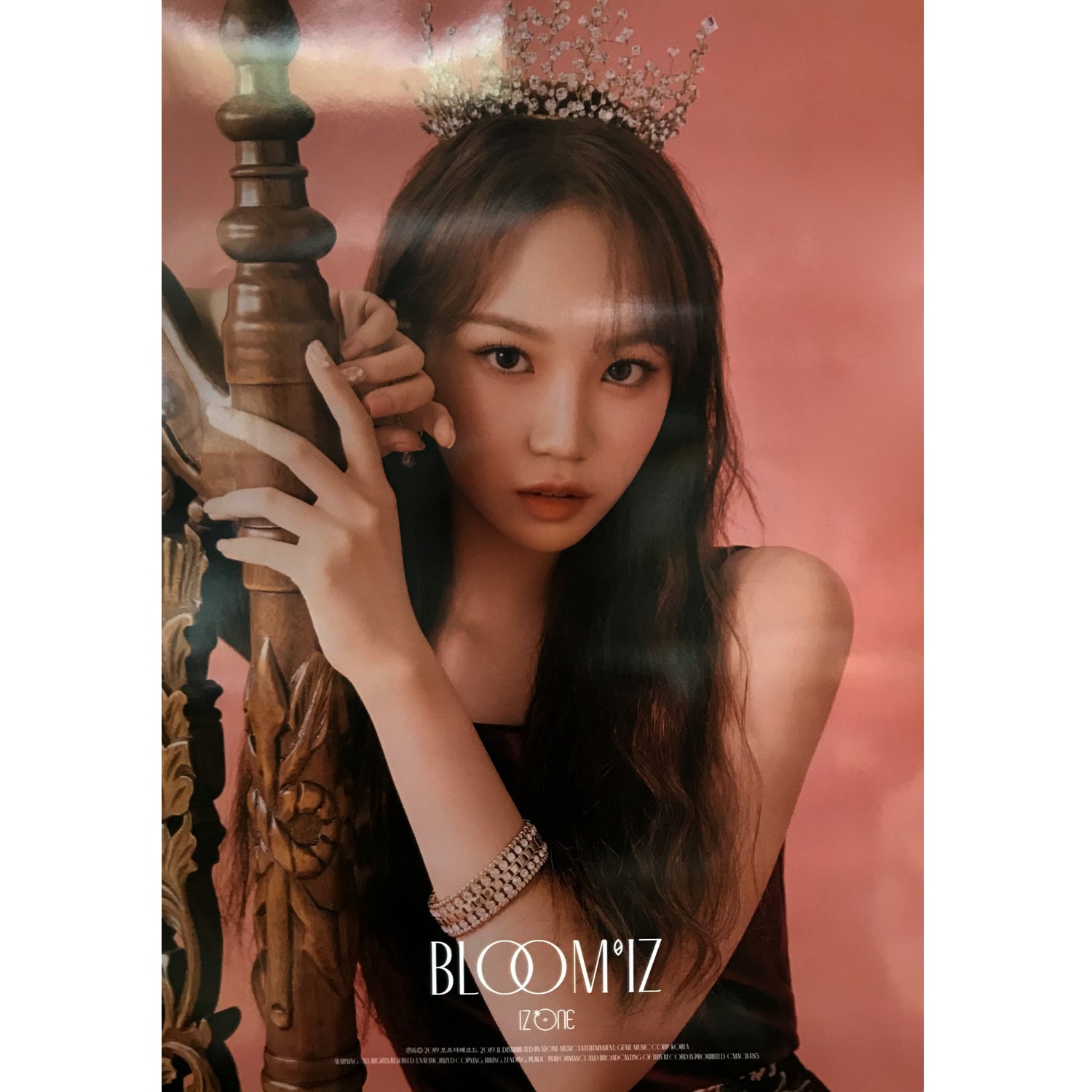 아이즈원 | IZ*ONE | 1ST ALBUM [ BLOOM*IZ ] | (KIM CHAEWON VER.) POSTER ONLY