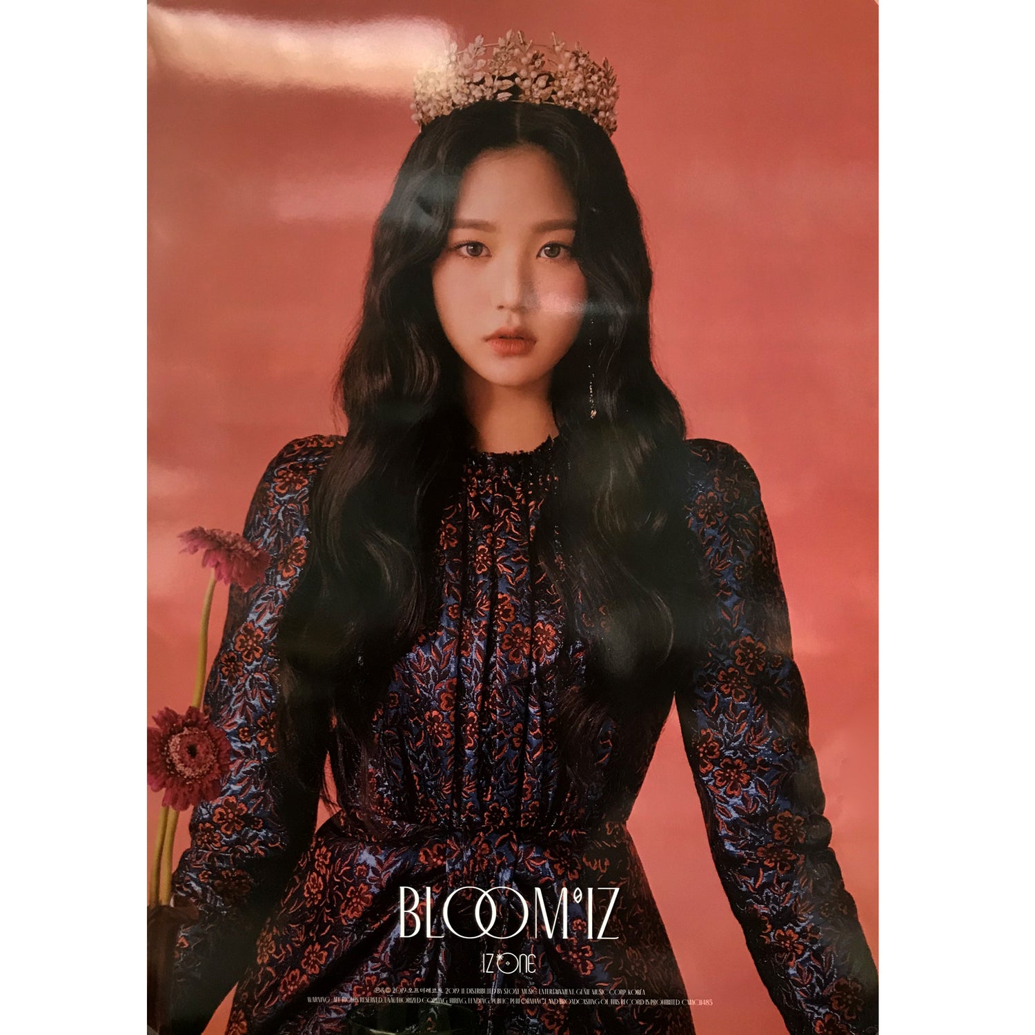 아이즈원 | IZ*ONE | 1ST ALBUM [ BLOOM*IZ ] | (JANG WONYOUNG VER.) POSTER ONLY