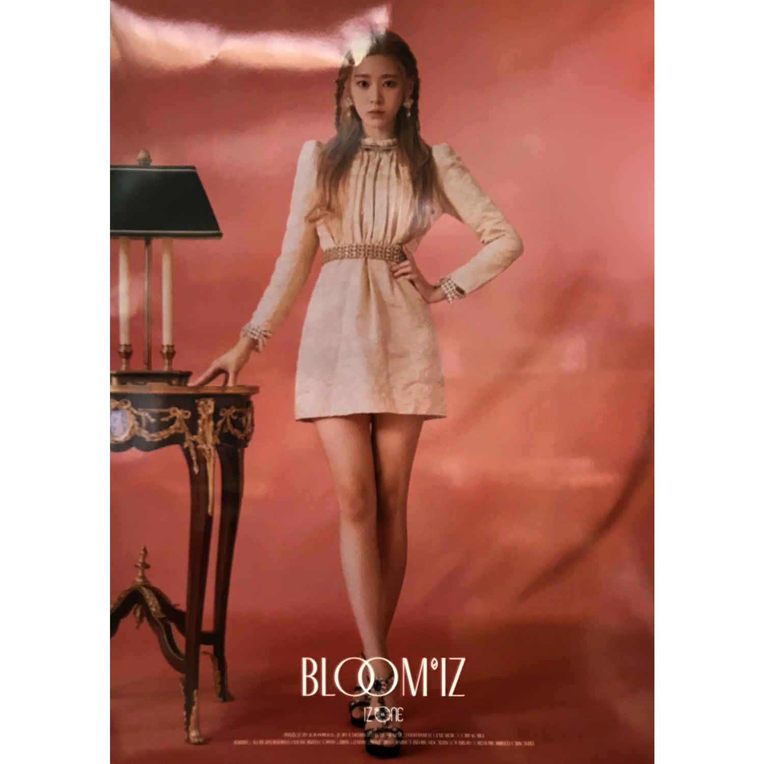 아이즈원 | IZ*ONE | 1ST ALBUM [ BLOOM*IZ ] | (KIM MINJU VER.) POSTER ONLY