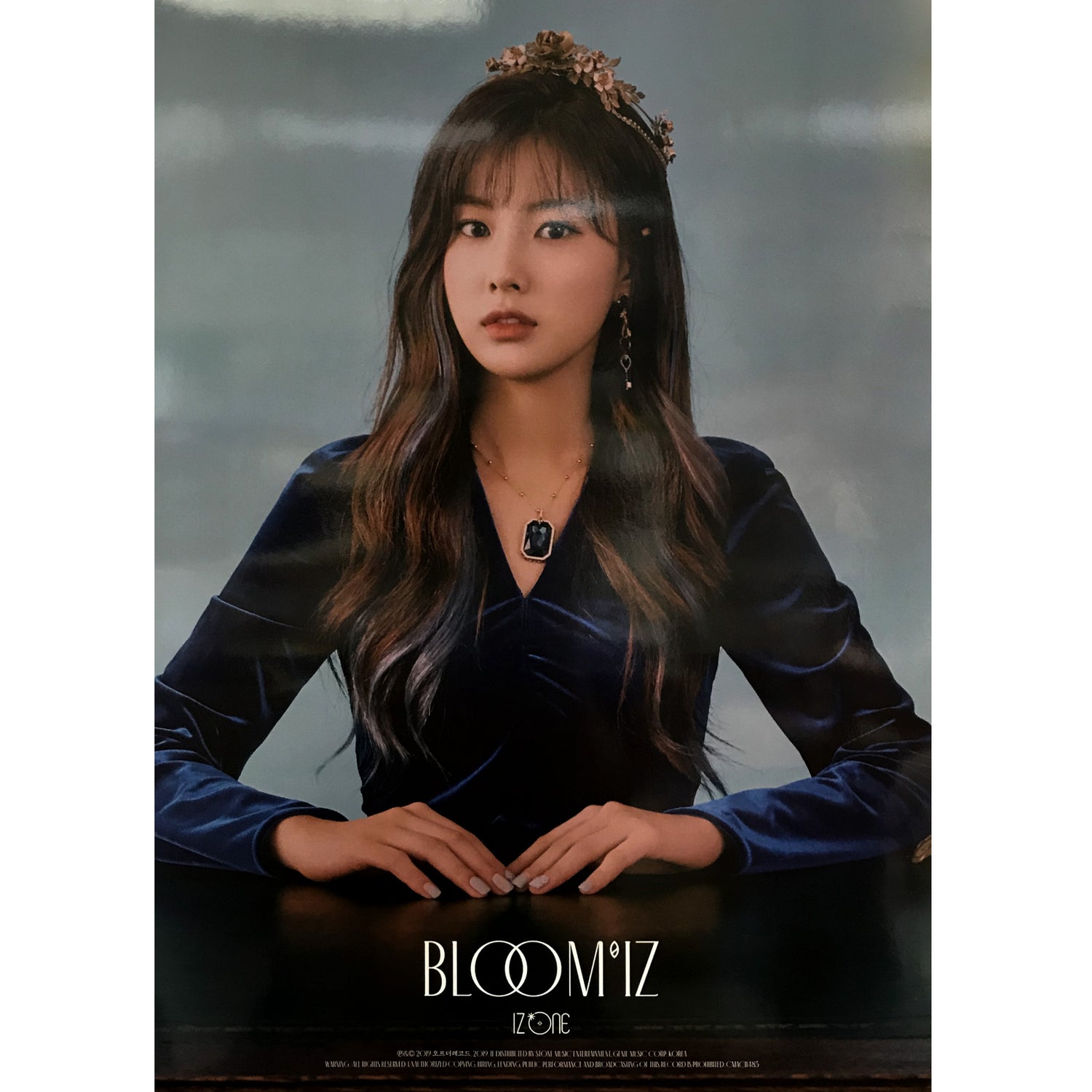 아이즈원 | IZ*ONE | 1ST ALBUM [ BLOOM*IZ ] | (KANG HYEWON VER.) POSTER ONLY