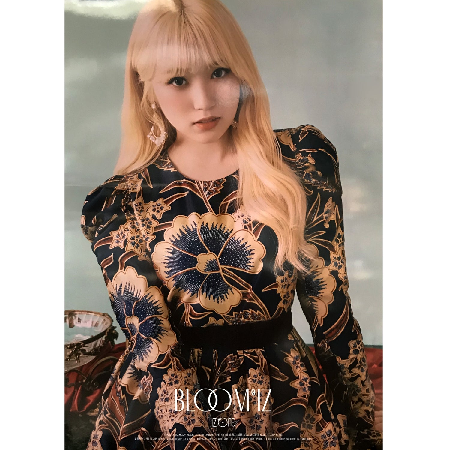 아이즈원 | IZ*ONE | 1ST ALBUM [ BLOOM*IZ ] | (YABUKI NAKO VER.) POSTER ONLY
