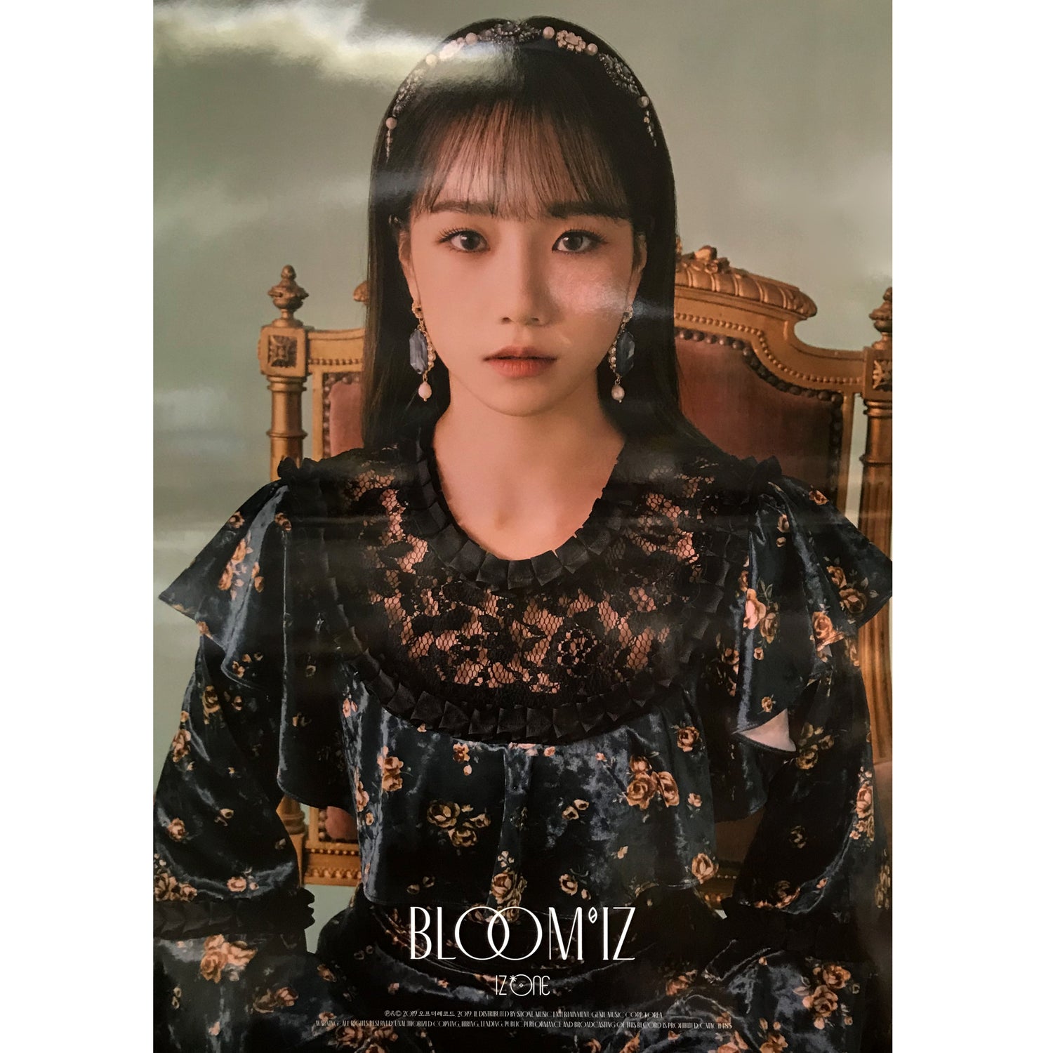 아이즈원 | IZ*ONE | 1ST ALBUM [ BLOOM*IZ ] | (JO YURI VER.) POSTER ONLY