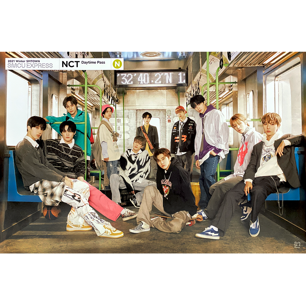 2021 WINTER SMTOWN: SMCU EXPRESS | (NCT - DAYTIME VER.) POSTER ONLY