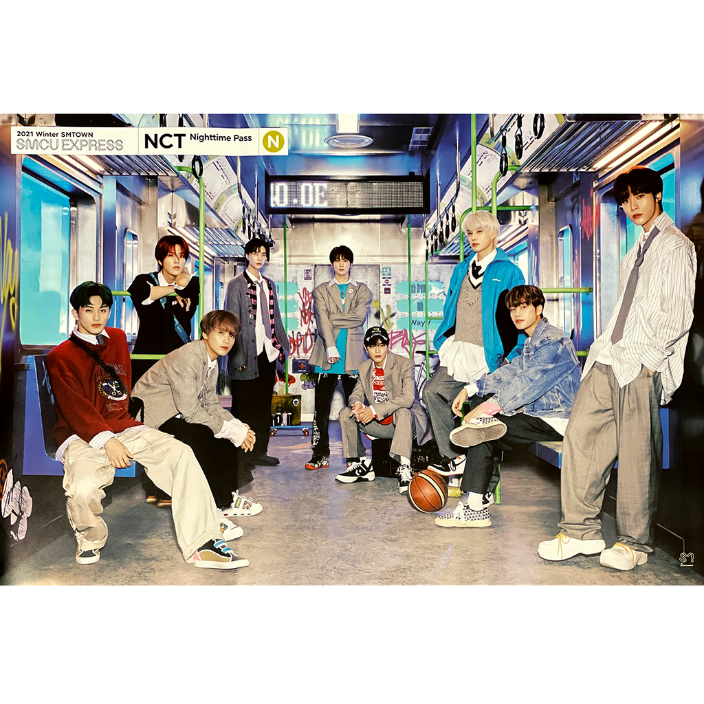 2021 WINTER SMTOWN: SMCU EXPRESS | (NCT - NIGHTTIME VER.) POSTER ONLY