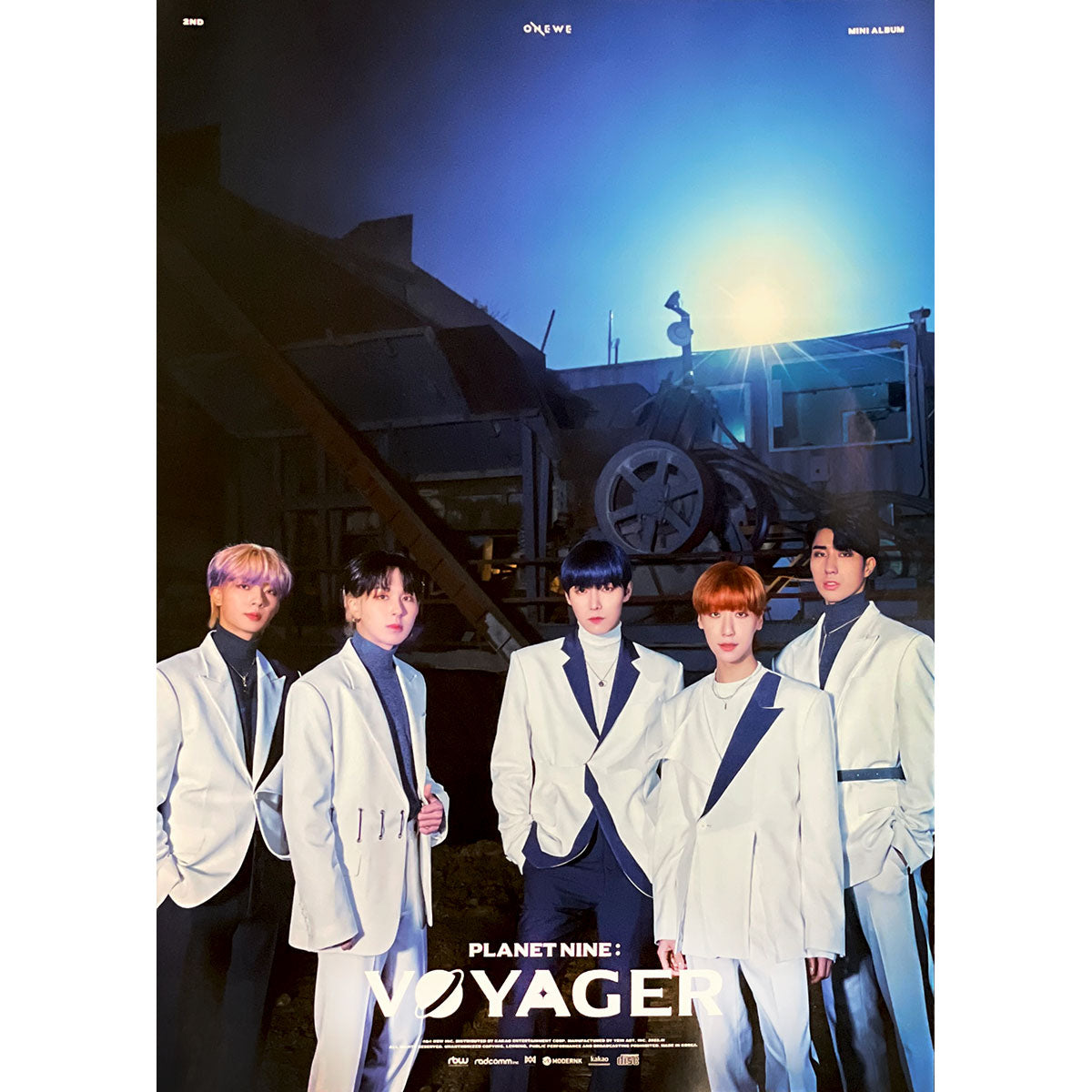 원위 | ONEWE | 2ND MINI ALBUM [ PLANET NINE: VOYAGER ] | (A VER.) POSTER ONLY