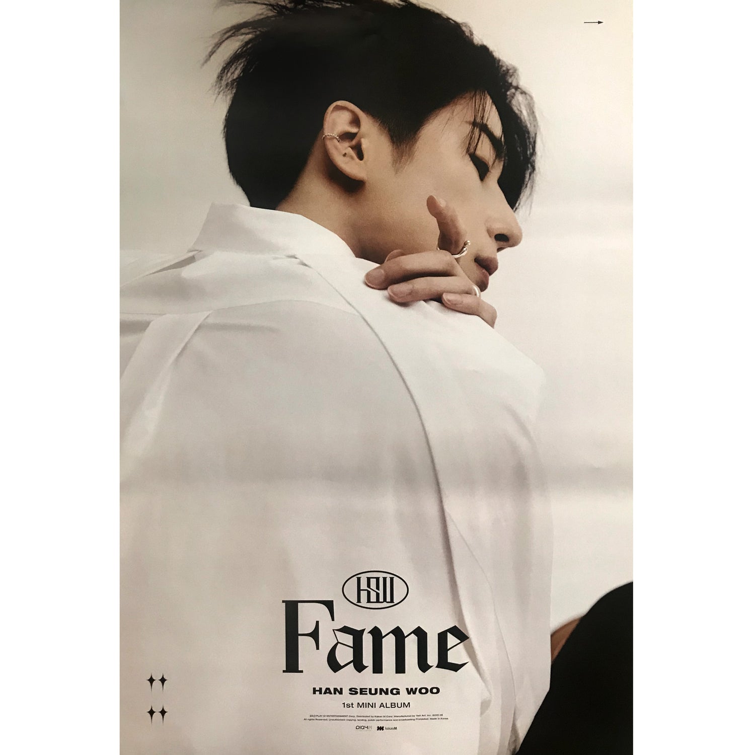 한승우 | HAN SEUNGWOO | 1ST MINI ALBUM [ FAME ] | (SEUNG VER.) POSTER ONLY