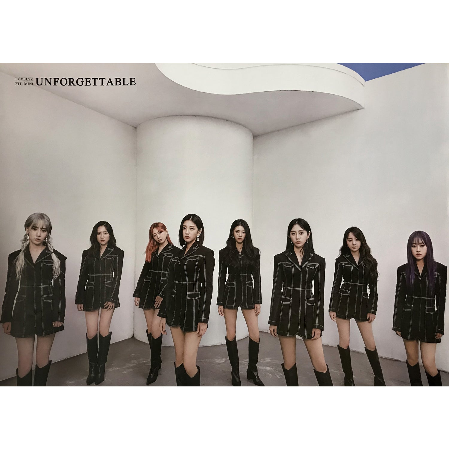 러블리즈 | LOVELYZ | 7TH MINI ALBUM [ UNFORGETTABLE ] | (B VER.) POSTER ONLY