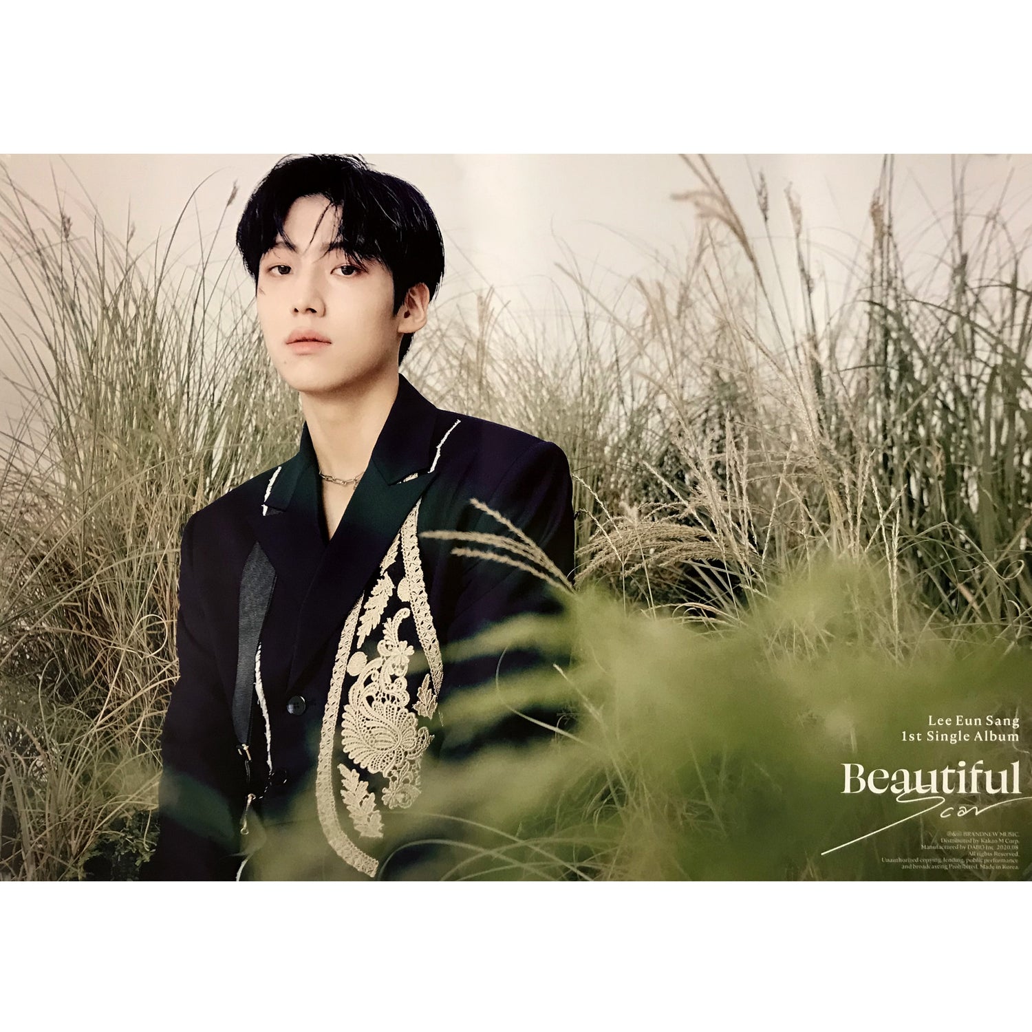 이은상 | LEE EUNSANG | 1ST SINGLE ALBUM [ BEAUTIFUL SCAR ] | (SCAR VER.) POSTER ONLY