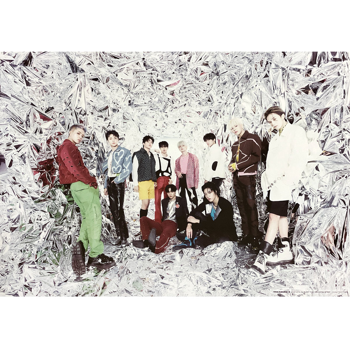 트레져 | TREASURE | 2ND MINI ALBUM [ THE SECOND STEP : CHAPTER TWO ] | (DOUBLE-SIDED) POSTER ONLY