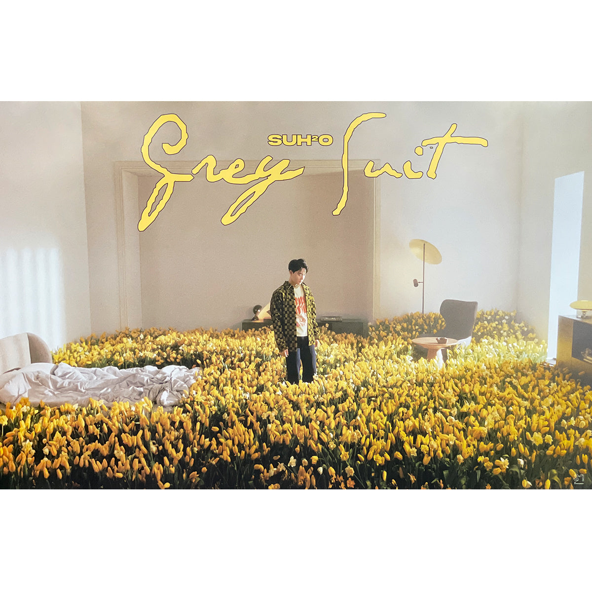 수호 | SUHO | 2ND MINI ALBUM [ GREY SUIT ] | (COLOR VER. A) POSTER ONLY