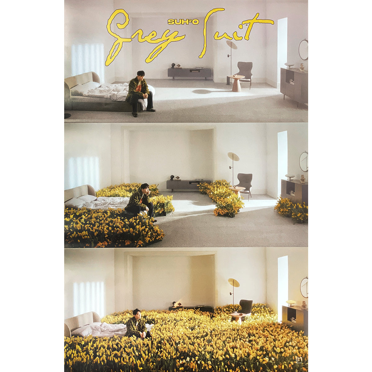수호 | SUHO | 2ND MINI ALBUM [ GREY SUIT ] | (COLOR VER. B) POSTER ONLY