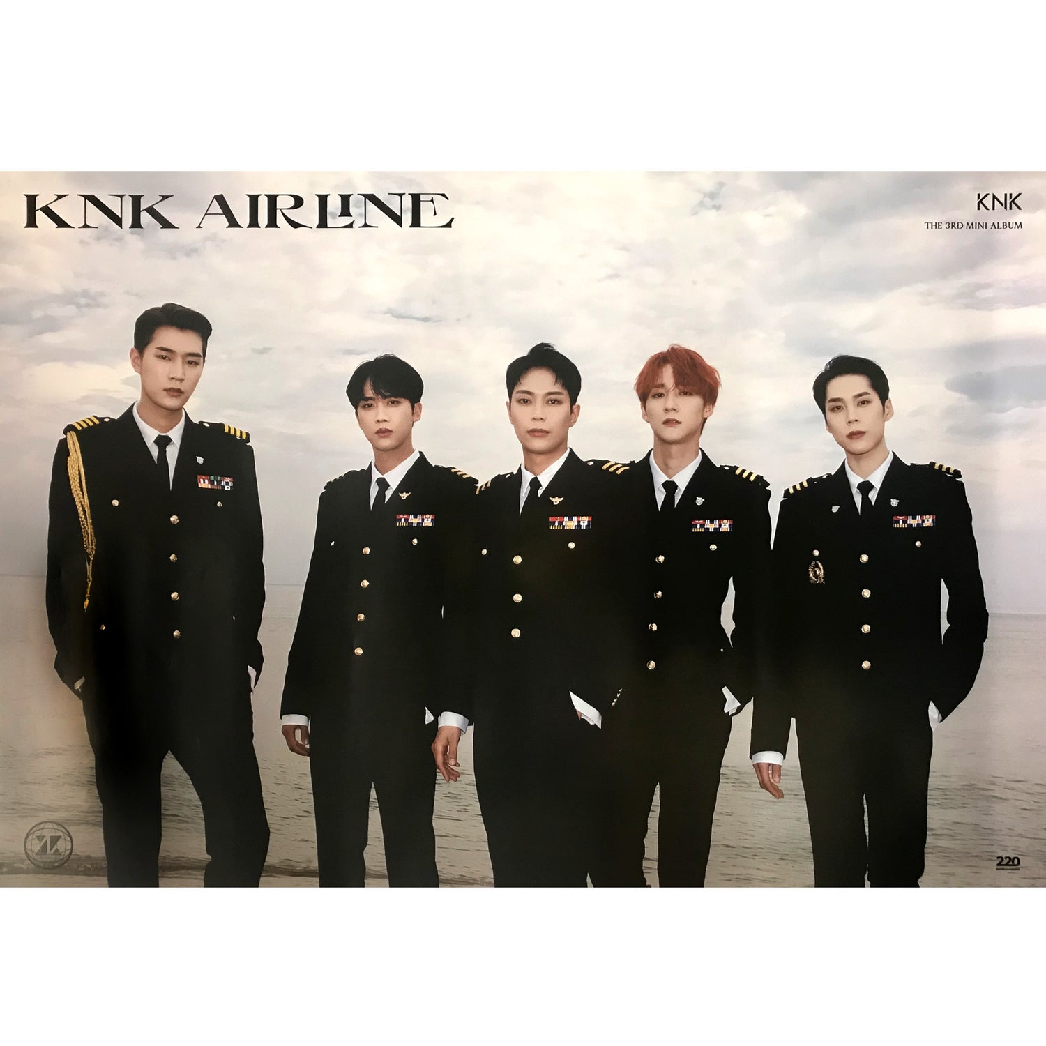 크나큰 | KNK | 3RD MINI ALBUM [ KNK AIRLINE ] | (ON VER.) POSTER ONLY