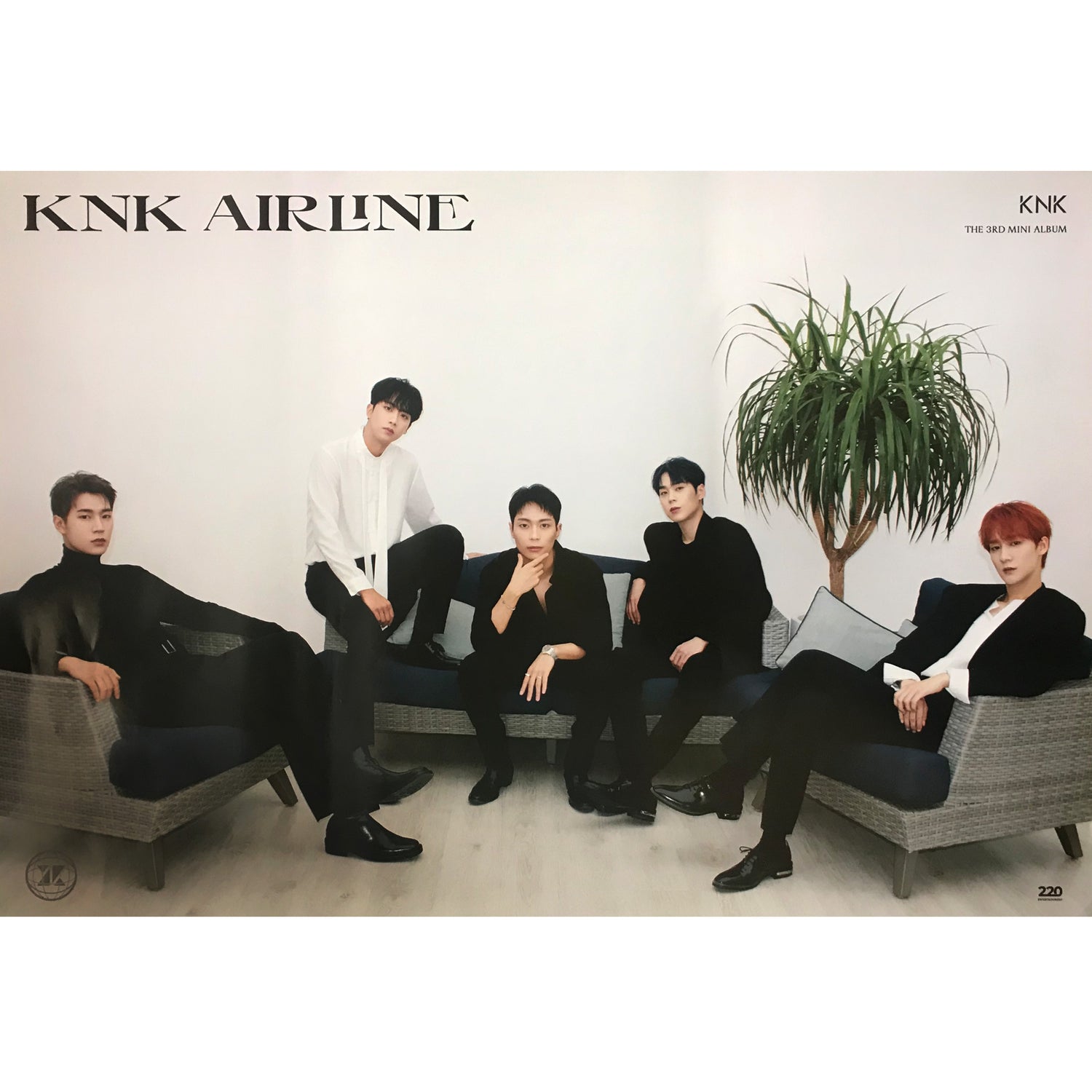 크나큰 | KNK | 3RD MINI ALBUM [ KNK AIRLINE ] | (OFF VER.) POSTER ONLY