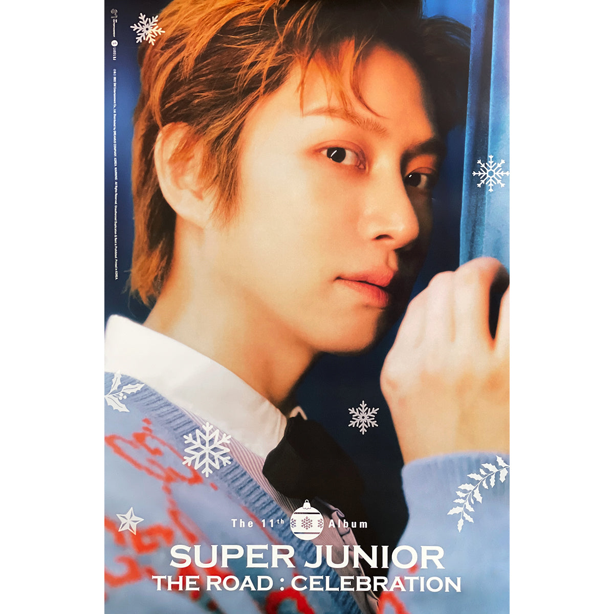 슈퍼주니어 | SUPER JUNIOR | 11TH ALBUM [ VOL. 2 'THE ROAD : CELEBRATION' ] | (HEECHUL) POSTER ONLY