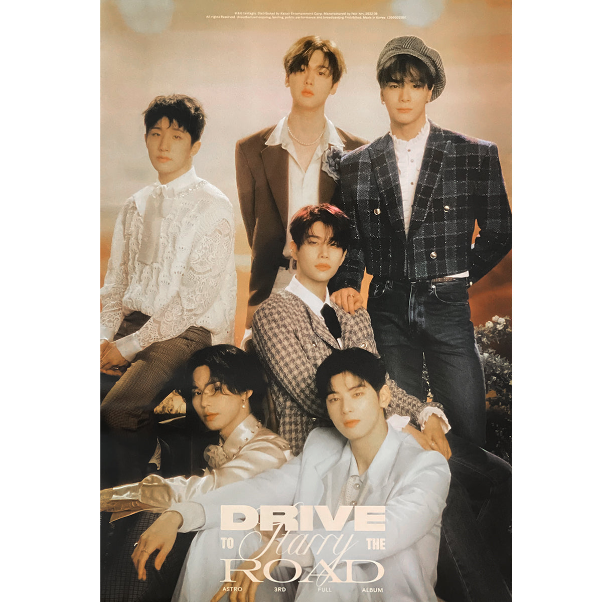 아스트로 | ASTRO | 3RD ALBUM [ DRIVE TO THE STARRY ROAD ] | (ROAD VER.) POSTER ONLY