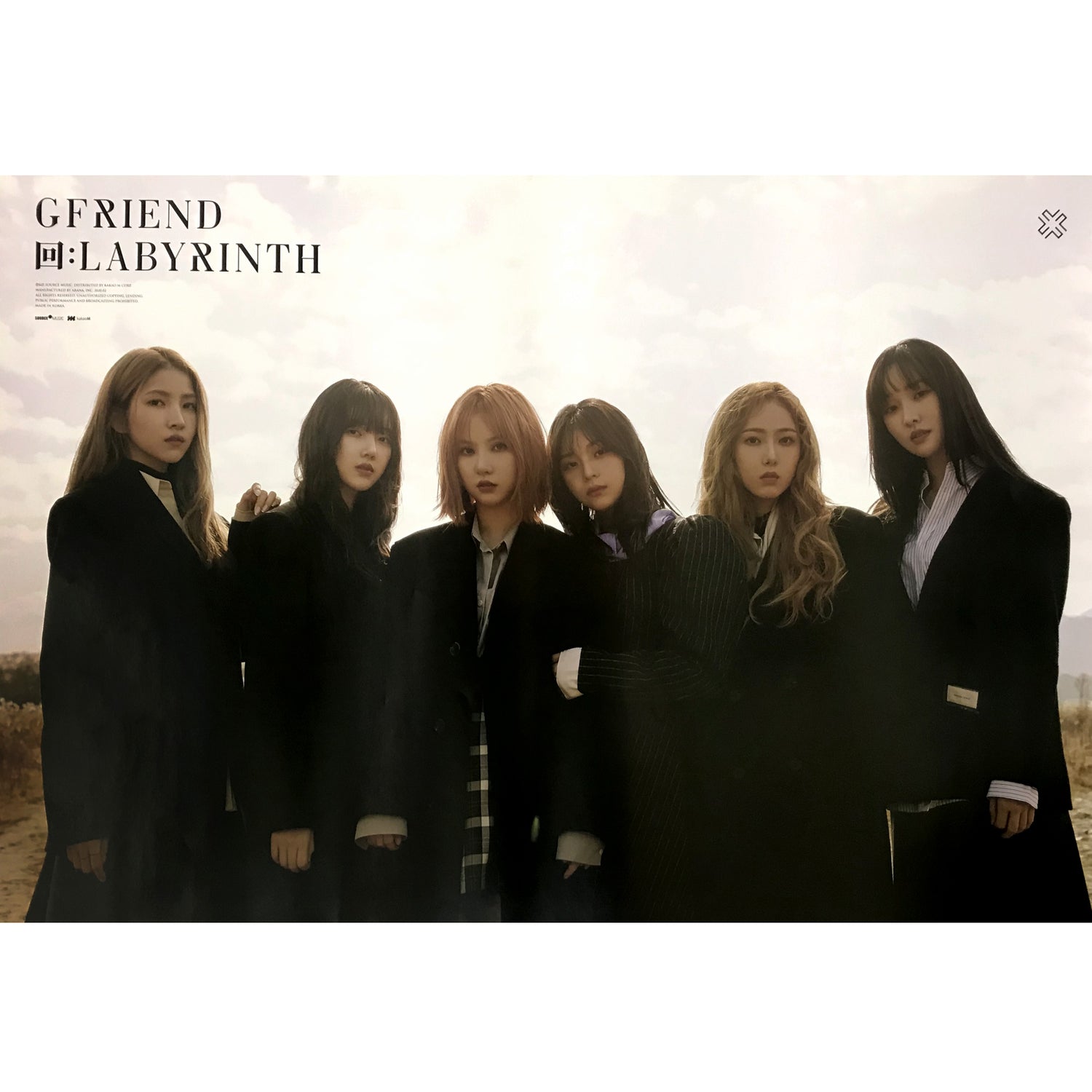 여자친구 | GFRIEND | 8TH MINI ALBUM [ 回:LABYRINTH ] | (GROUP C VER.) POSTER ONLY