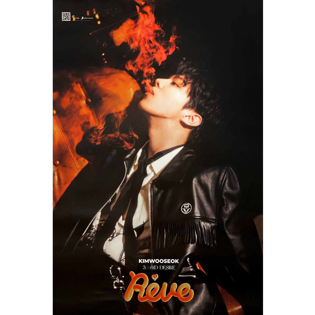 김우석 | KIM WOOSEOK | [ 3RD DESIRE (REVE) ] | (BOBBIDI VER.) POSTER ONLY