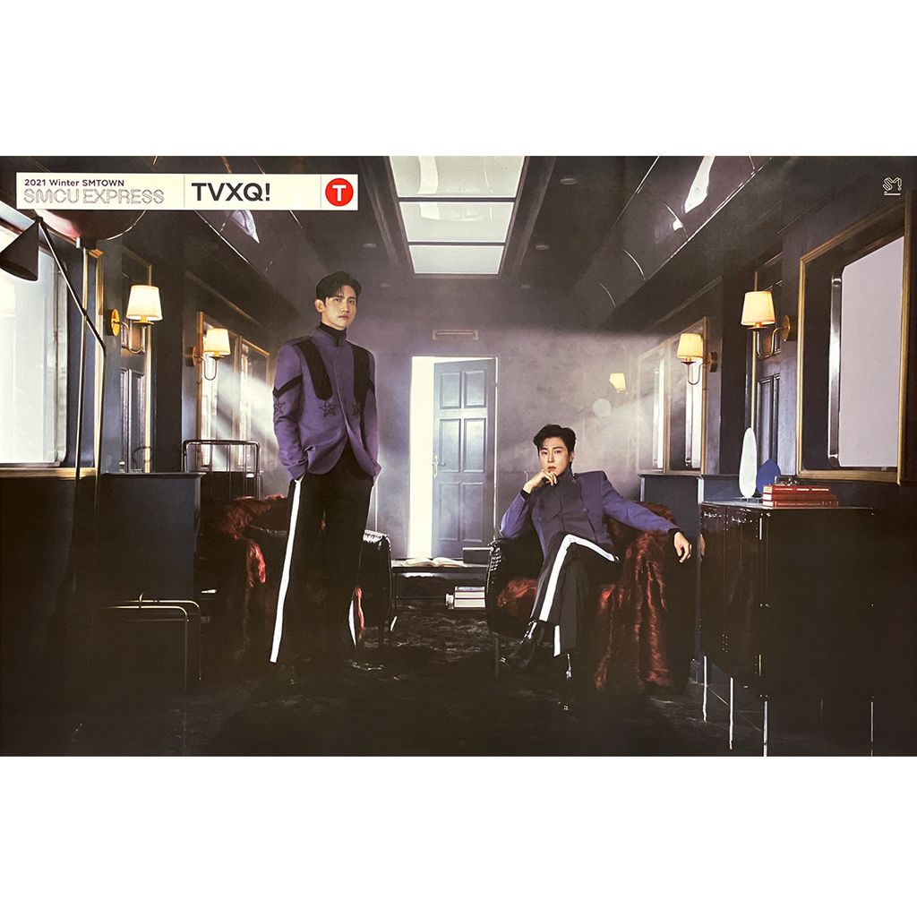 2021 WINTER SMTOWN: SMCU EXPRESS | (TVXQ VER.) POSTER ONLY