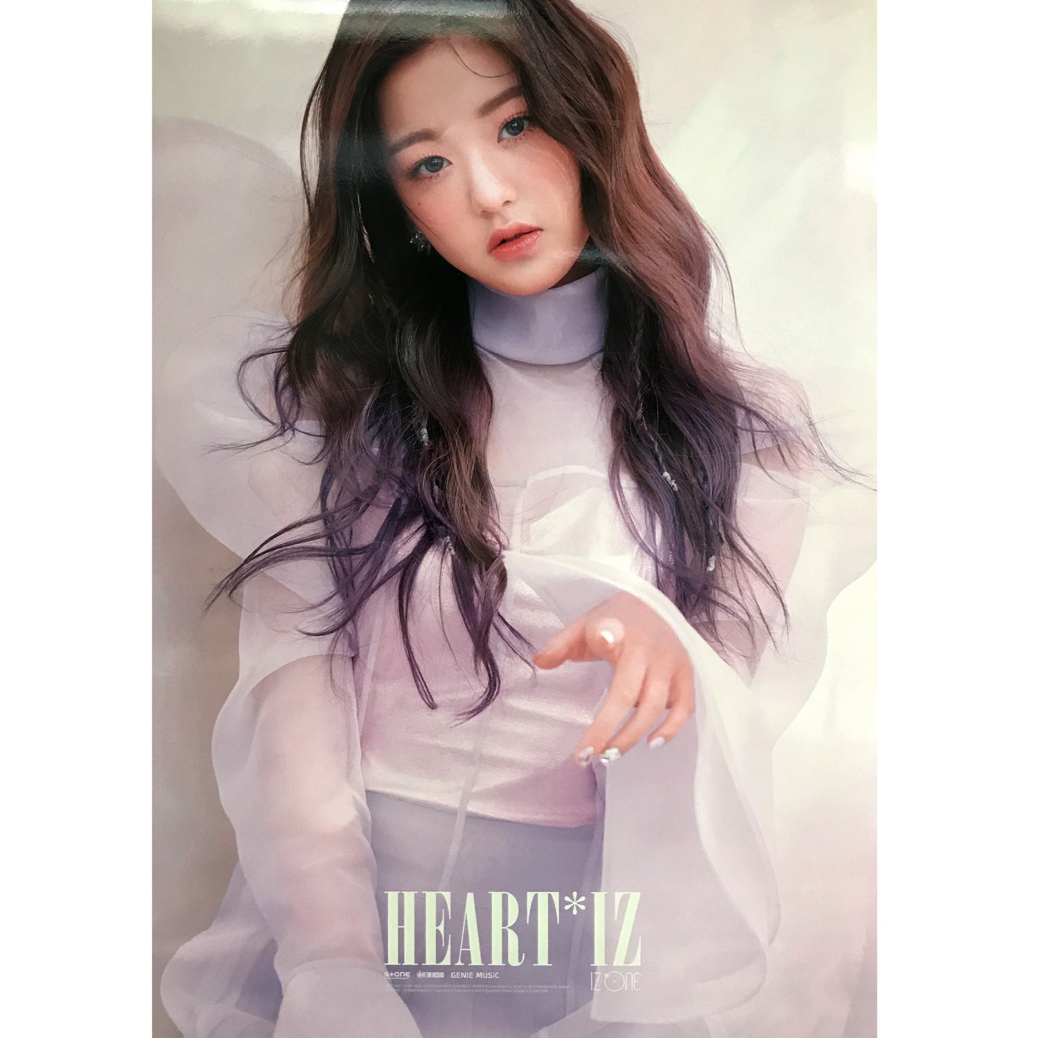 아이즈원 | IZ*ONE | 2ND MINI ALBUM [ HEART*IZ ] | (JANG WONYOUNG VER.) POSTER ONLY