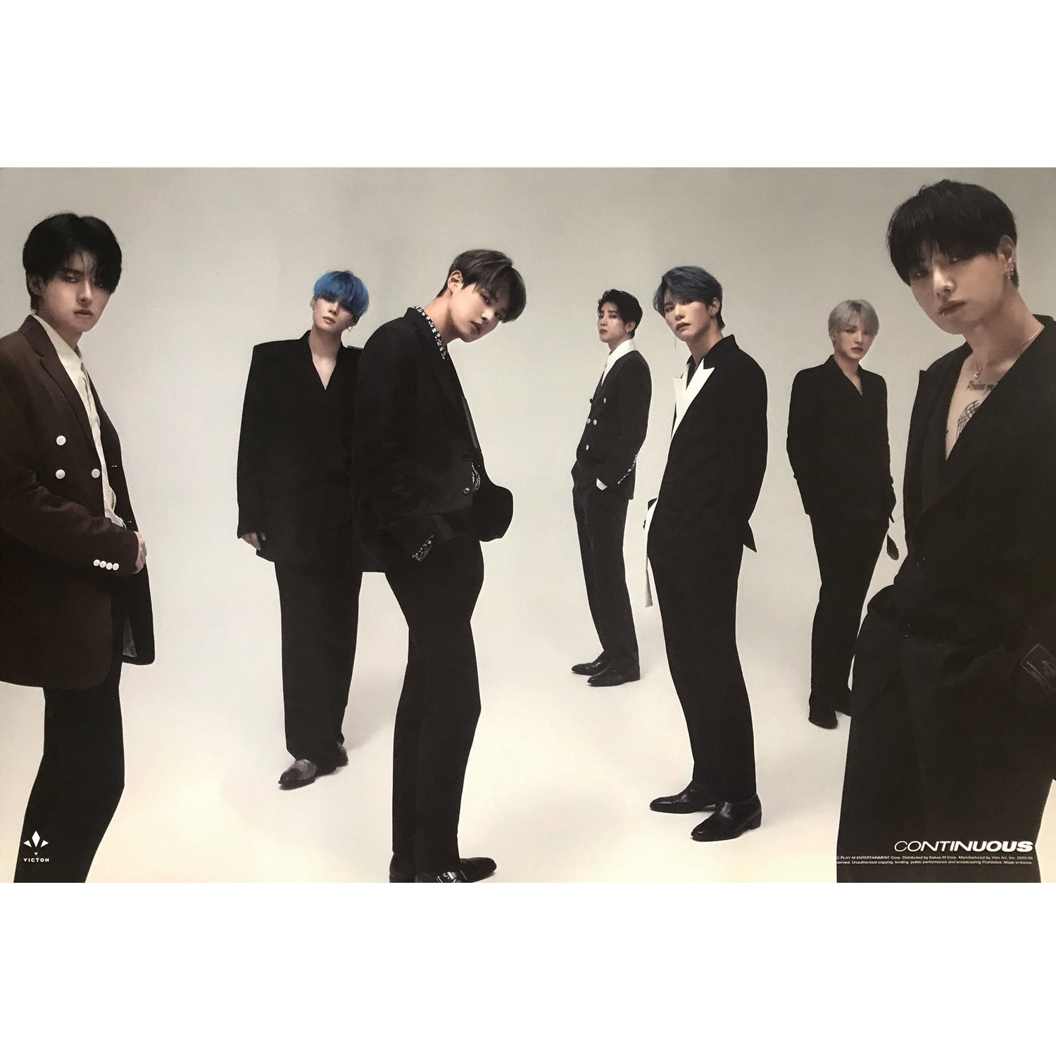 빅톤 | VICTON | 6TH MINI ALBUM [ CONTINUOUS ] | (LIGHT VER.) POSTER ONLY