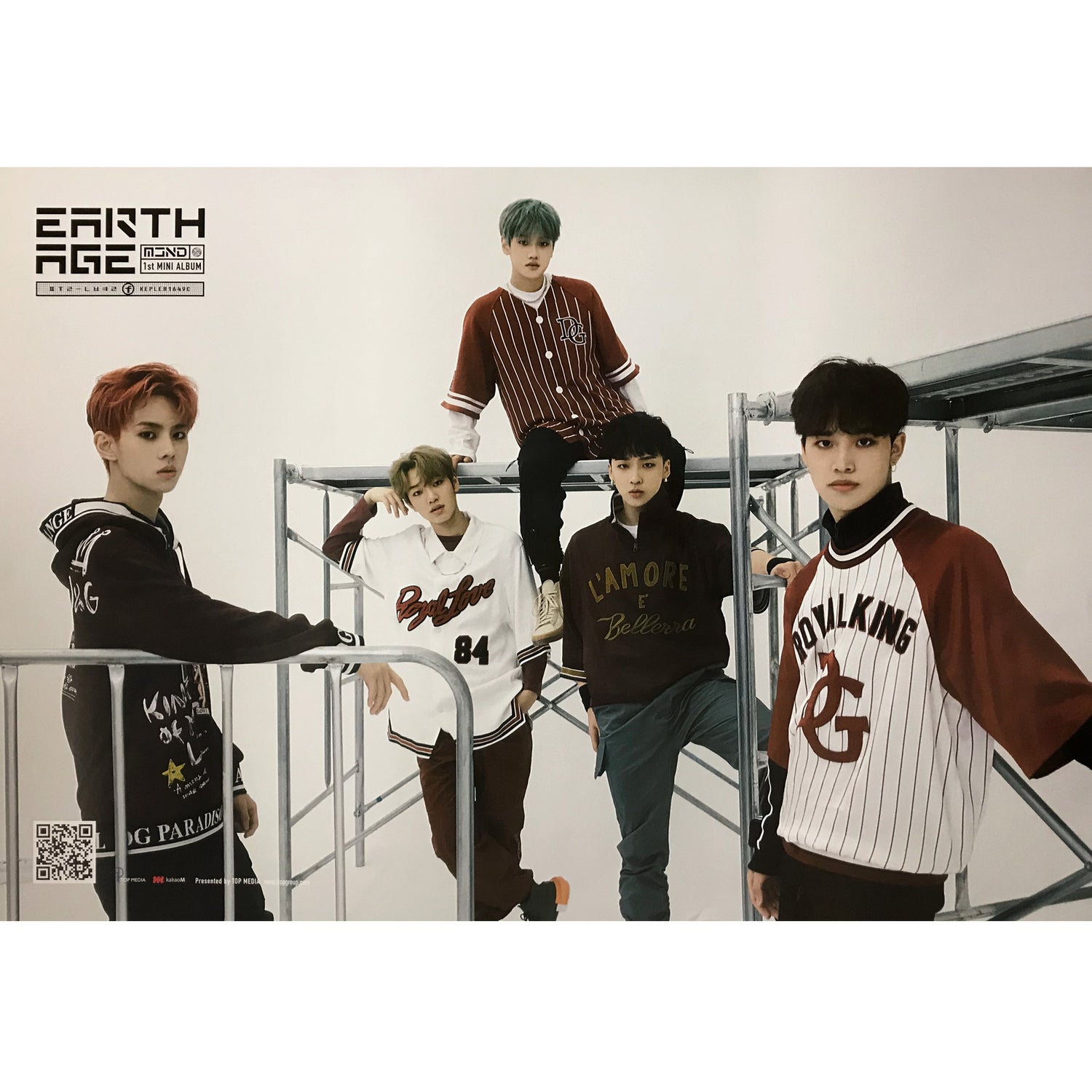 엠씨엔디 | MCND | 1ST MINI ALBUM [ EARTH AGE ] | (KEPLER VER.) POSTER ONLY