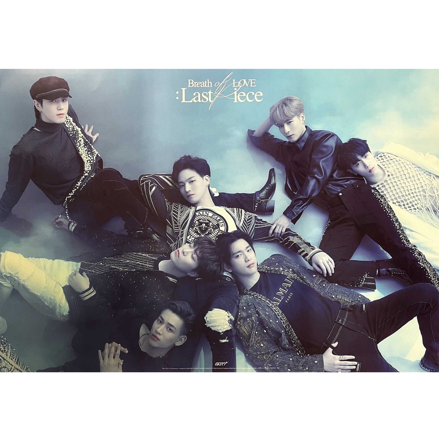 갓세븐 | GOT7 | 4TH ALBUM [ BREATH OF LOVE: LAST PIECE ] | (A VER.) POSTER ONLY