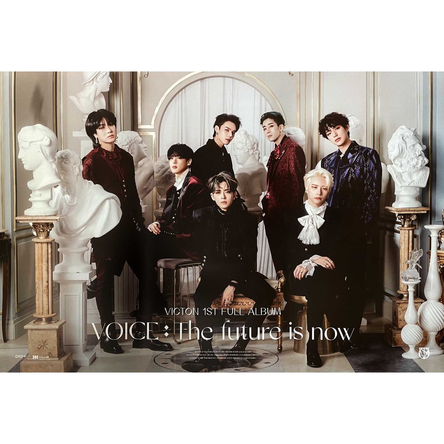 빅톤 | VICTON | 1ST ALBUM [ VOICE: THE FUTURE IS NOW ] | (B VER.) POSTER ONLY