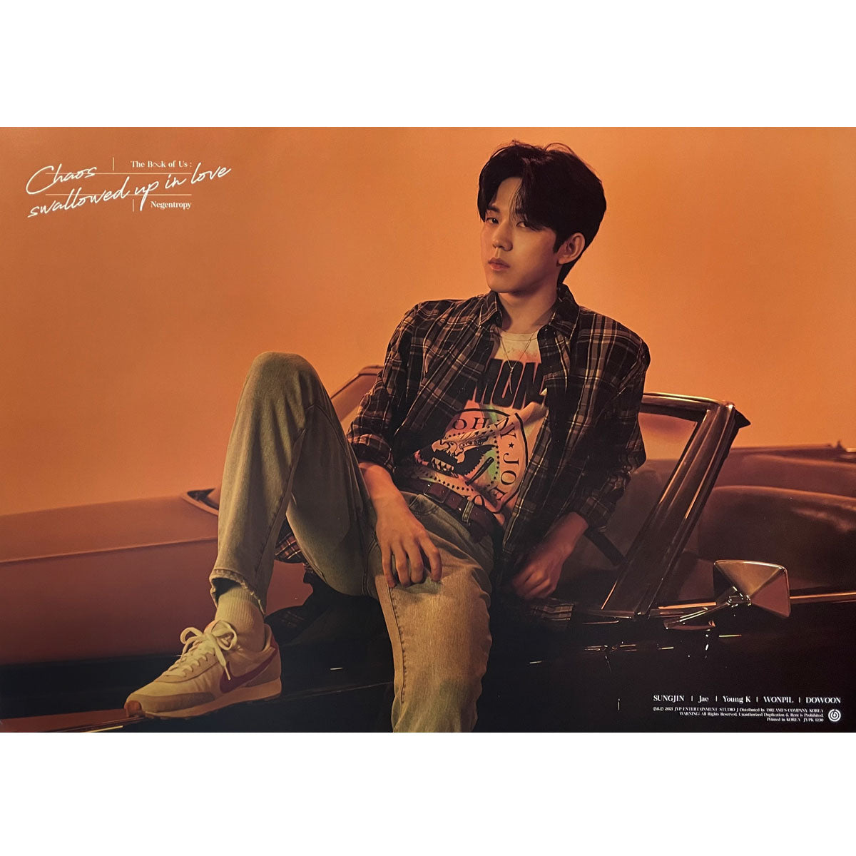 데이식스 | DAY6 | 7TH MINI ALBUM [ THE BOOK OF US: NEGENTROPY ] | (DOWOON VER.) POSTER ONLY