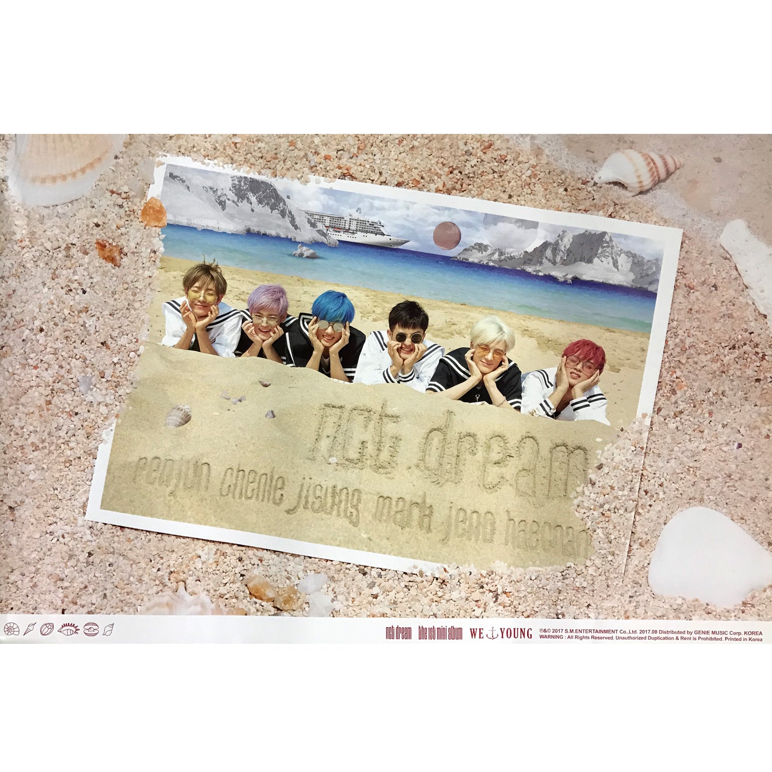 엔시티드림 | NCT DREAM | 1ST MINI ALBUM [ WE YOUNG ] | POSTER ONLY