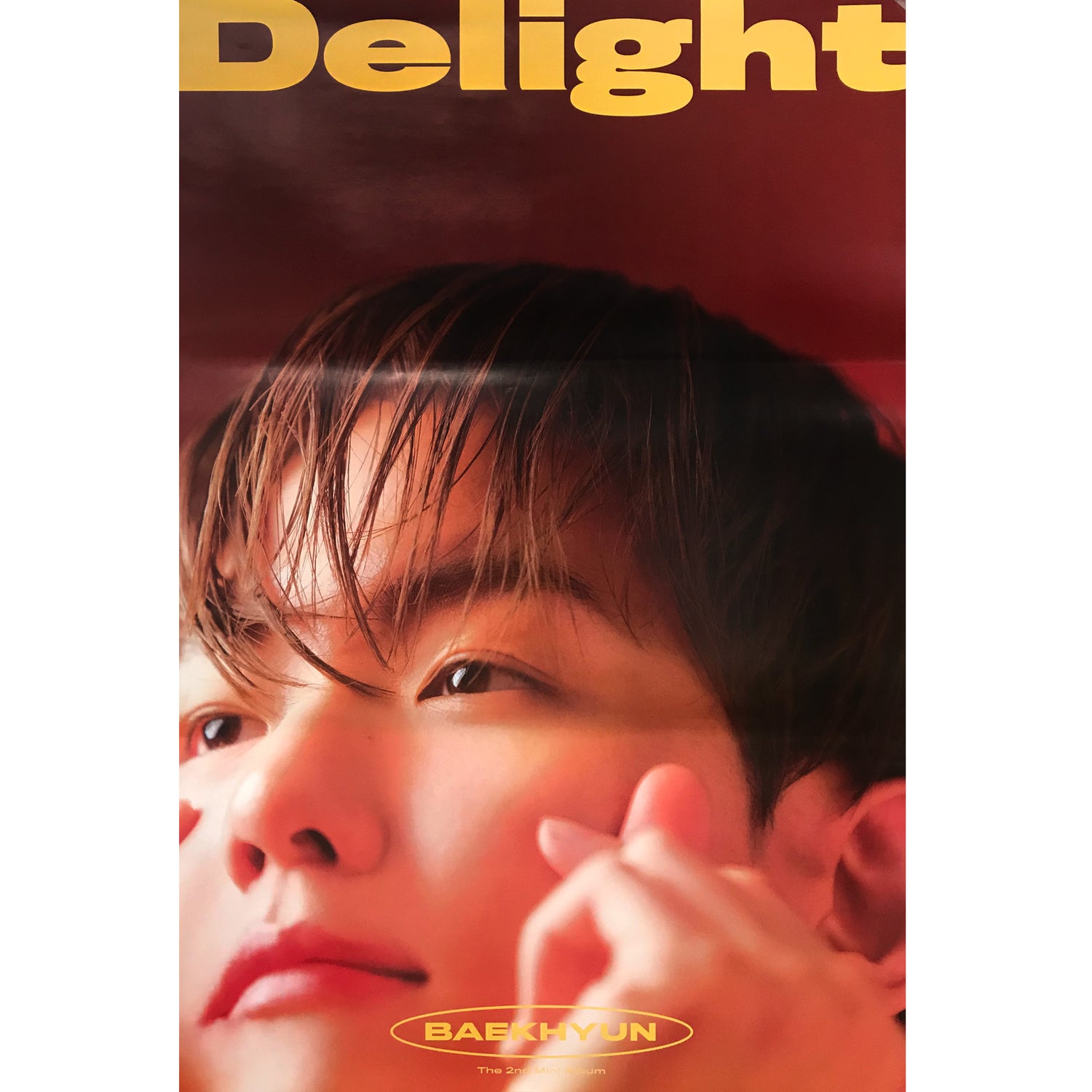 백현 | BAEKHYUN | 2ND MINI ALBUM [ DELIGHT ] | (HONEY VER.) POSTER ONLY