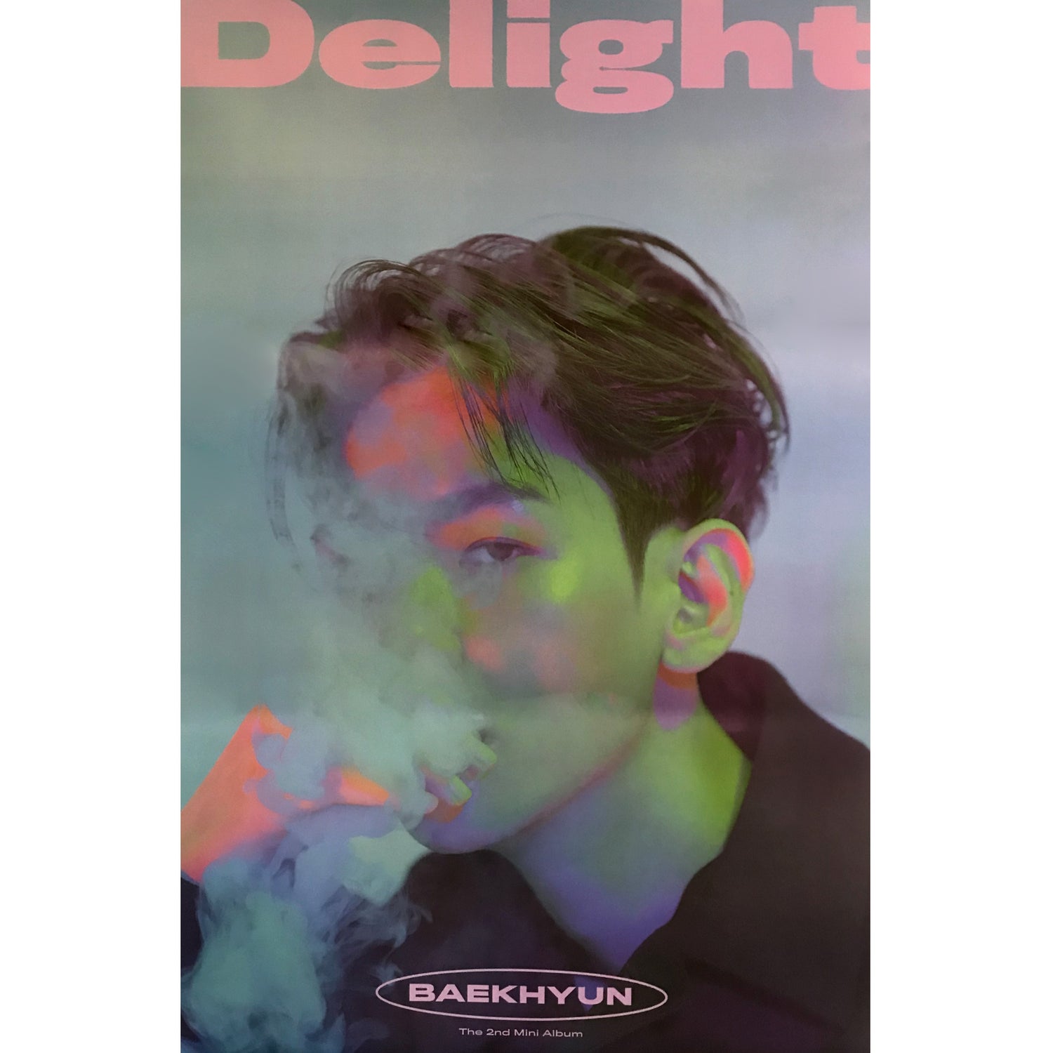 백현 | BAEKHYUN | 2ND MINI ALBUM [ DELIGHT ] | (KIHNO - A VER.) POSTER ONLY