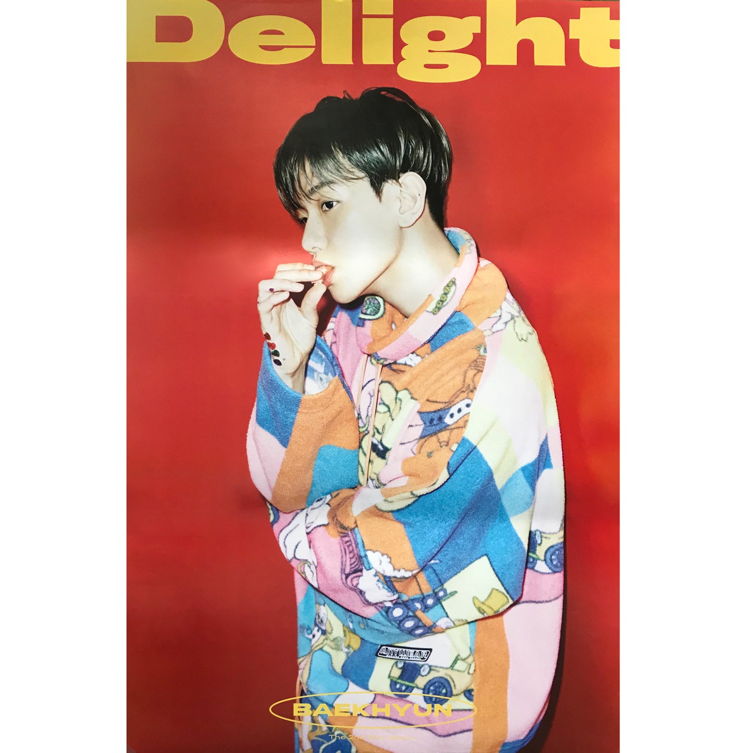 백현 | BAEKHYUN | 2ND MINI ALBUM [ DELIGHT ] | (KIHNO - B VER.) POSTER ONLY